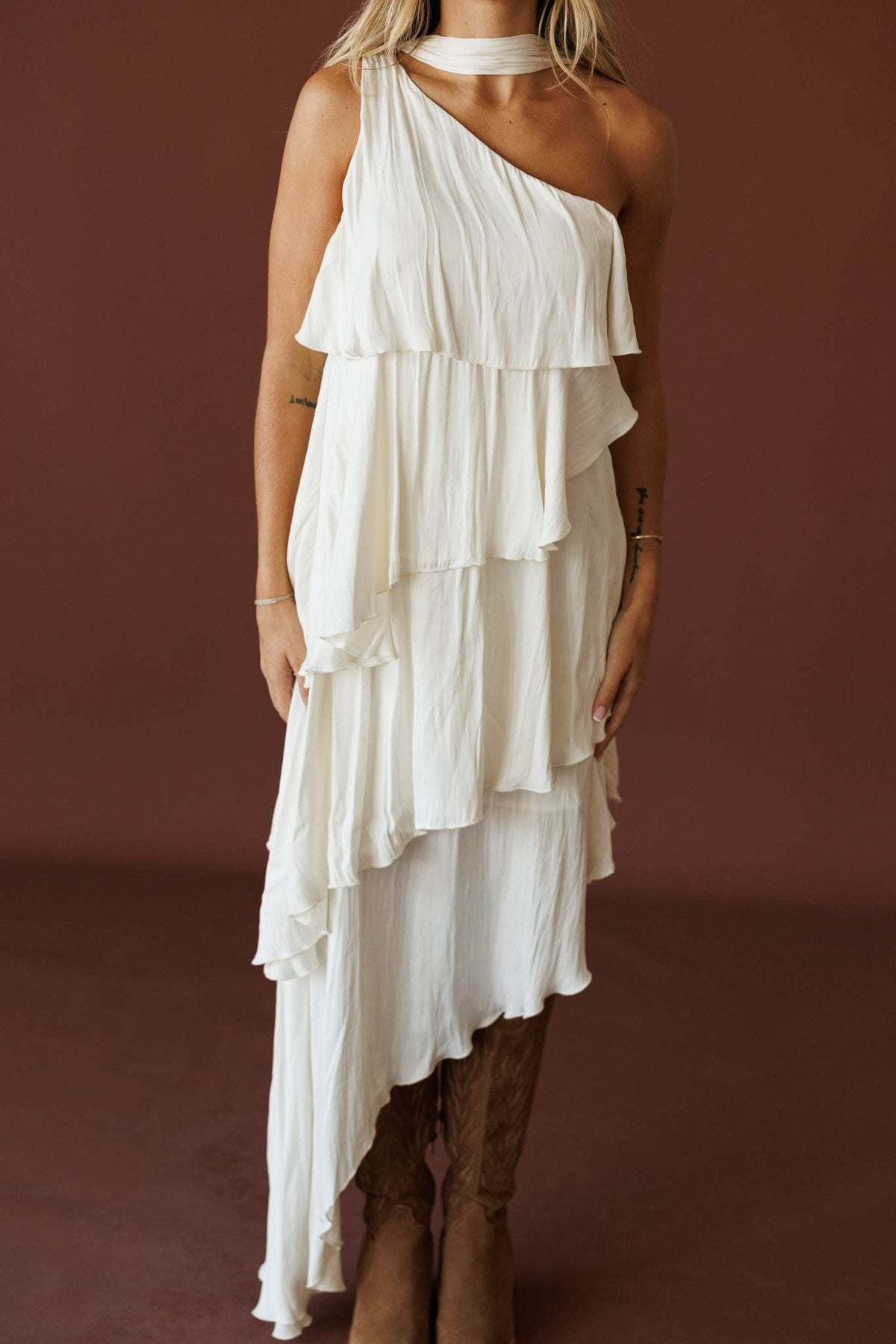 Hollowloom Tiered Dress