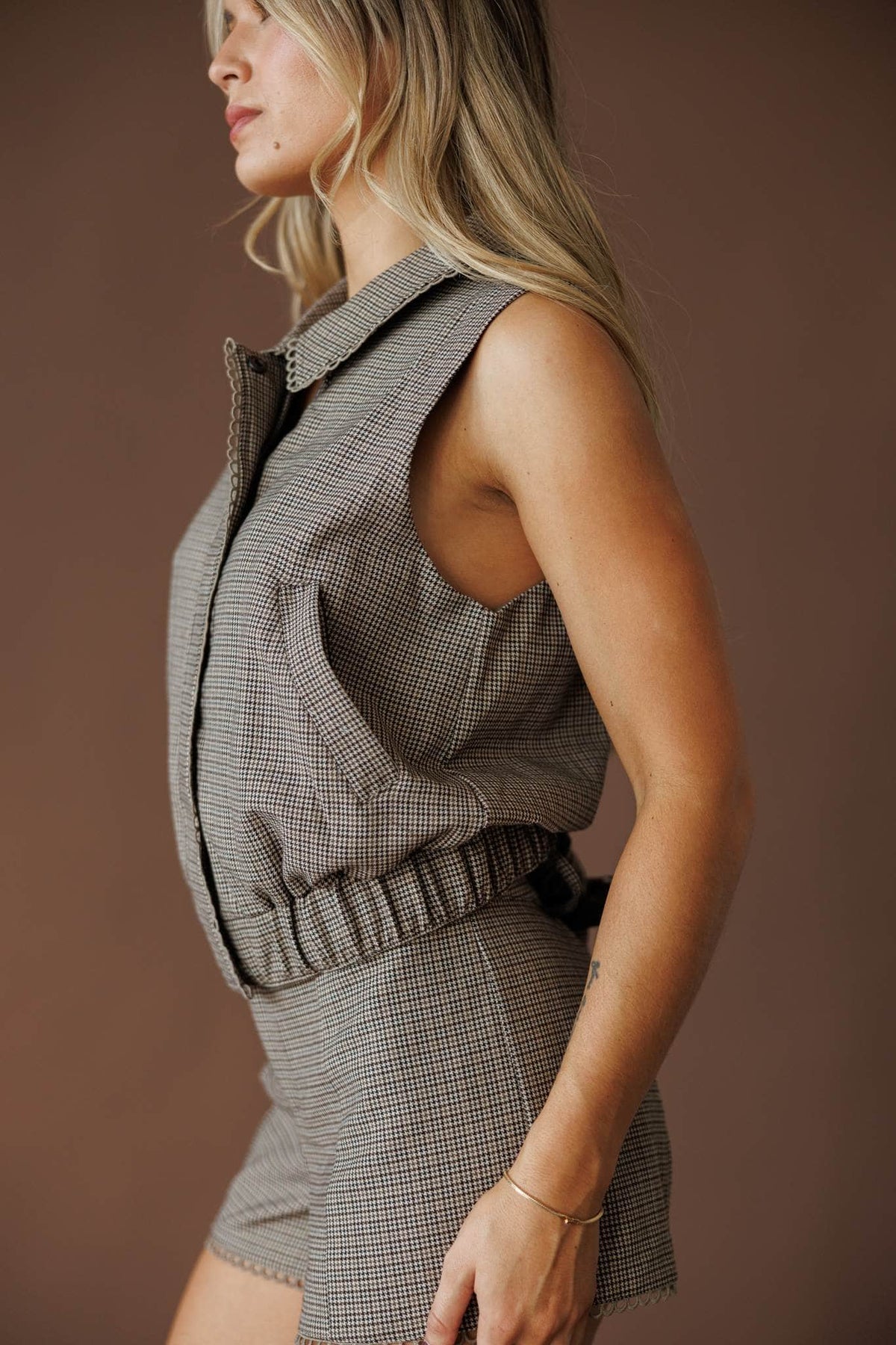 Quilted chalet jacket
