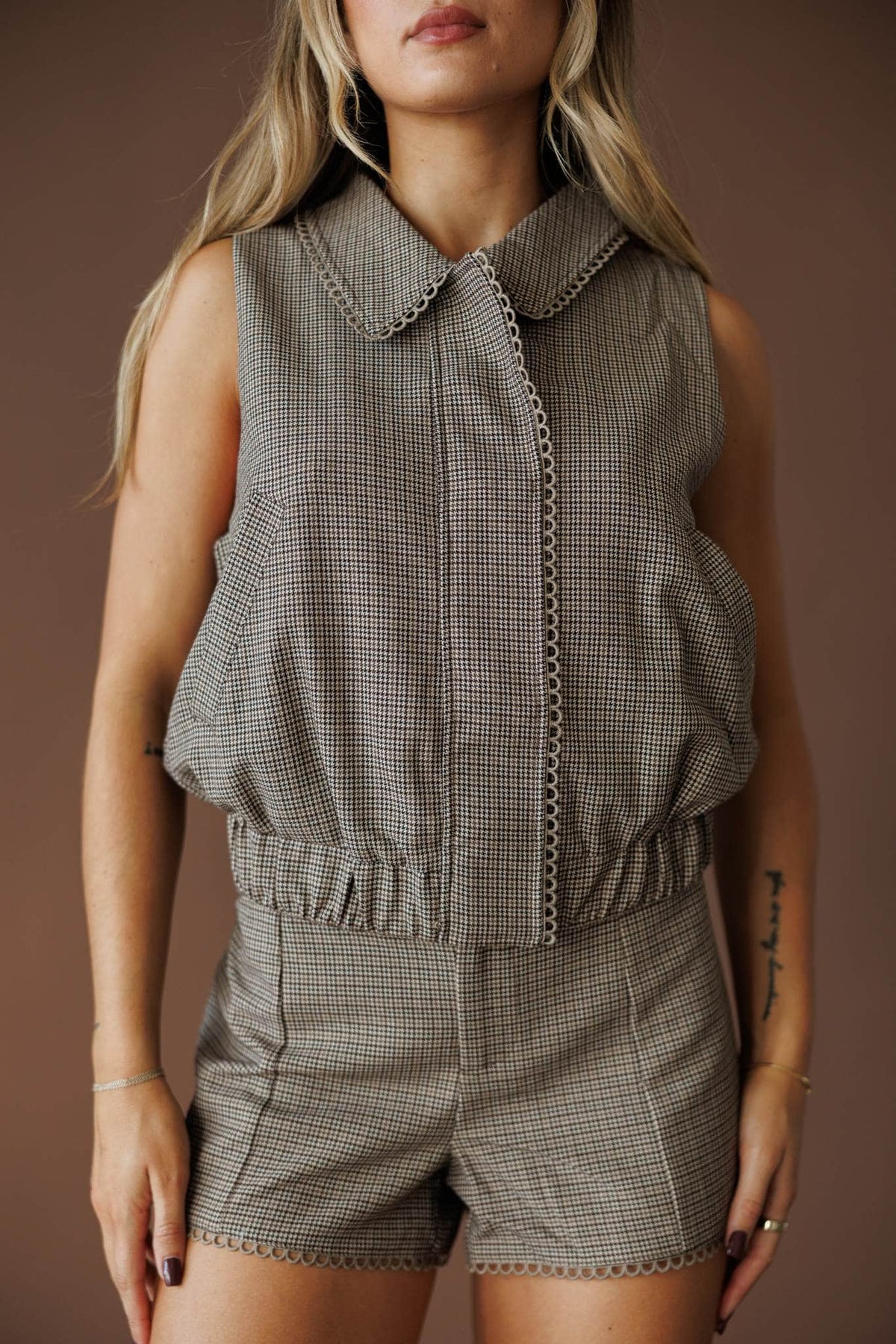 Quilted chalet jacket