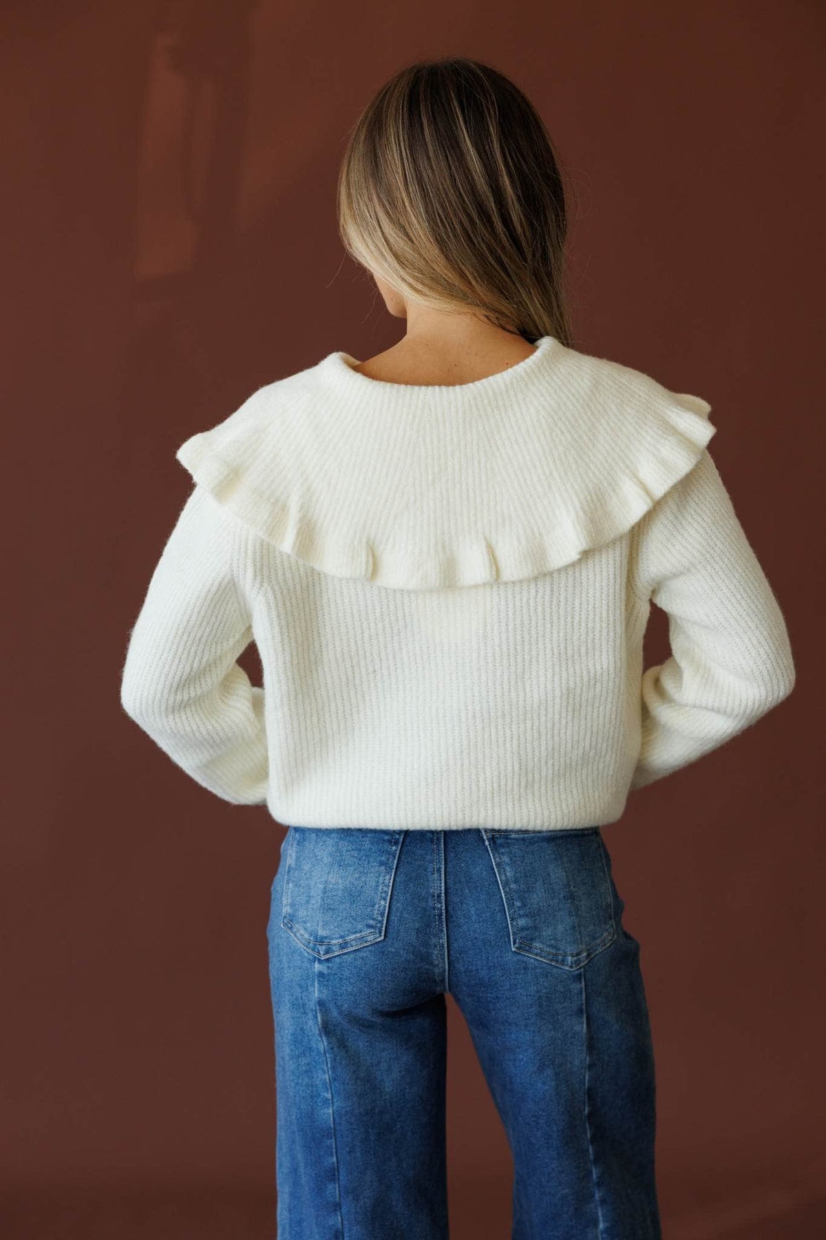 Cream cardigan