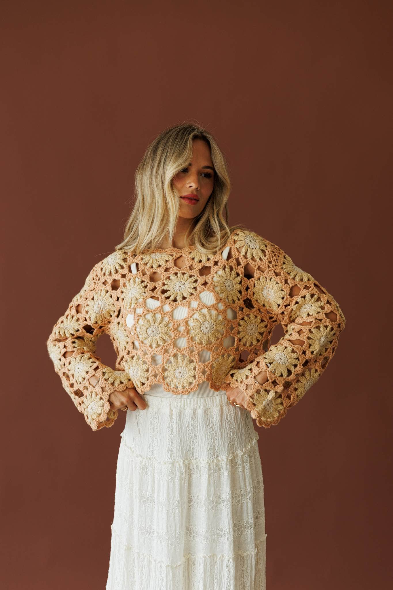 Meadowloom Crochet Top