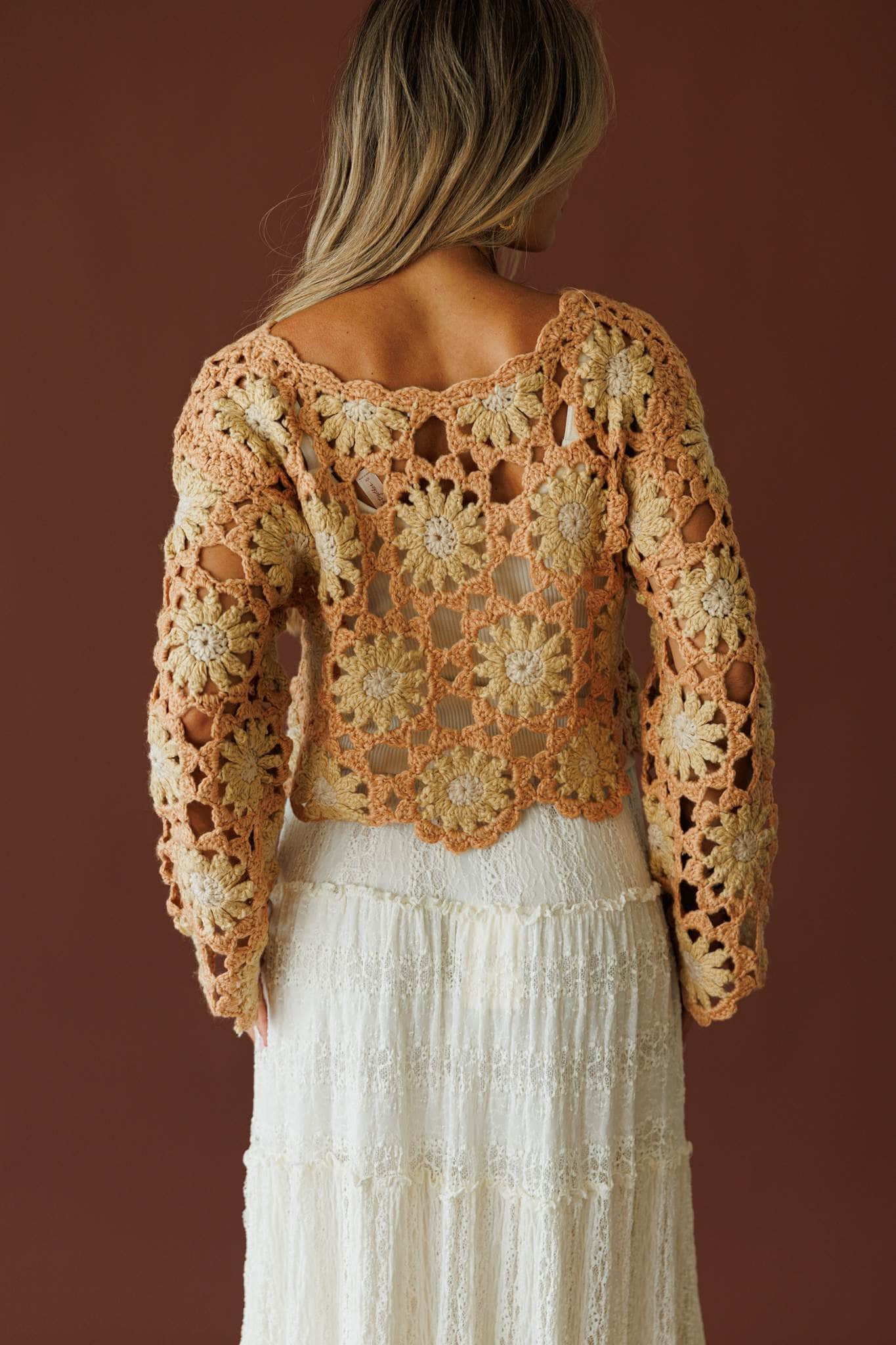 Meadowloom Crochet Top
