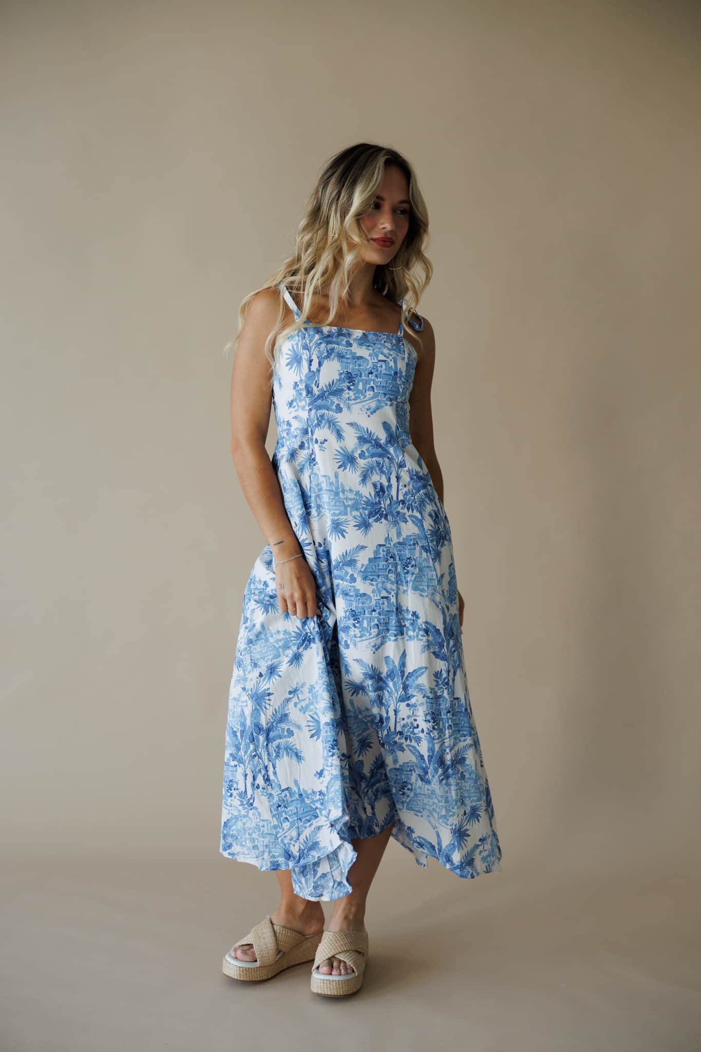 Mediterranean Daydream Maxi Dress