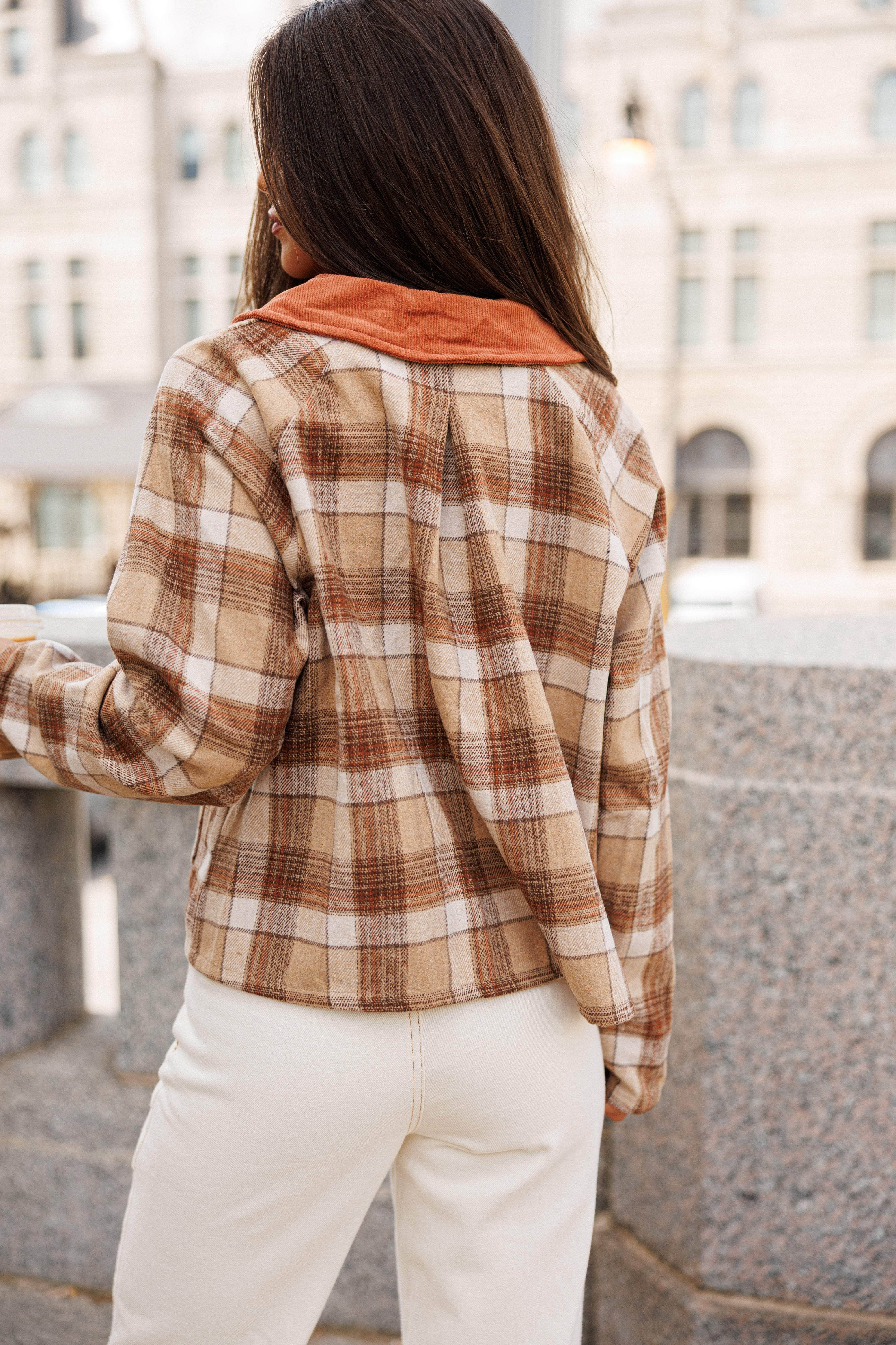 Applewood Plaid Barn Jacket
