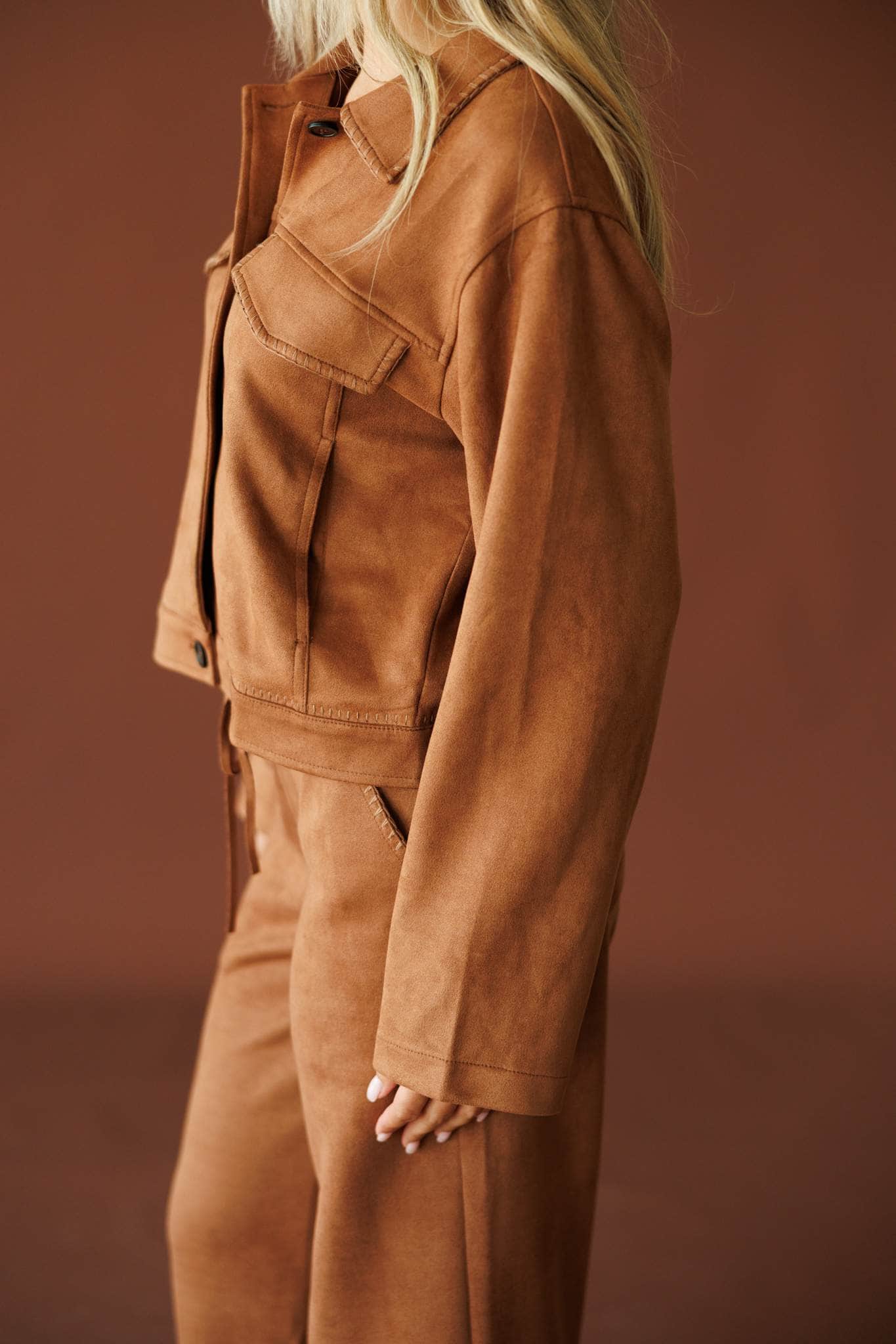 Modern Cowgirl Suede Jacket