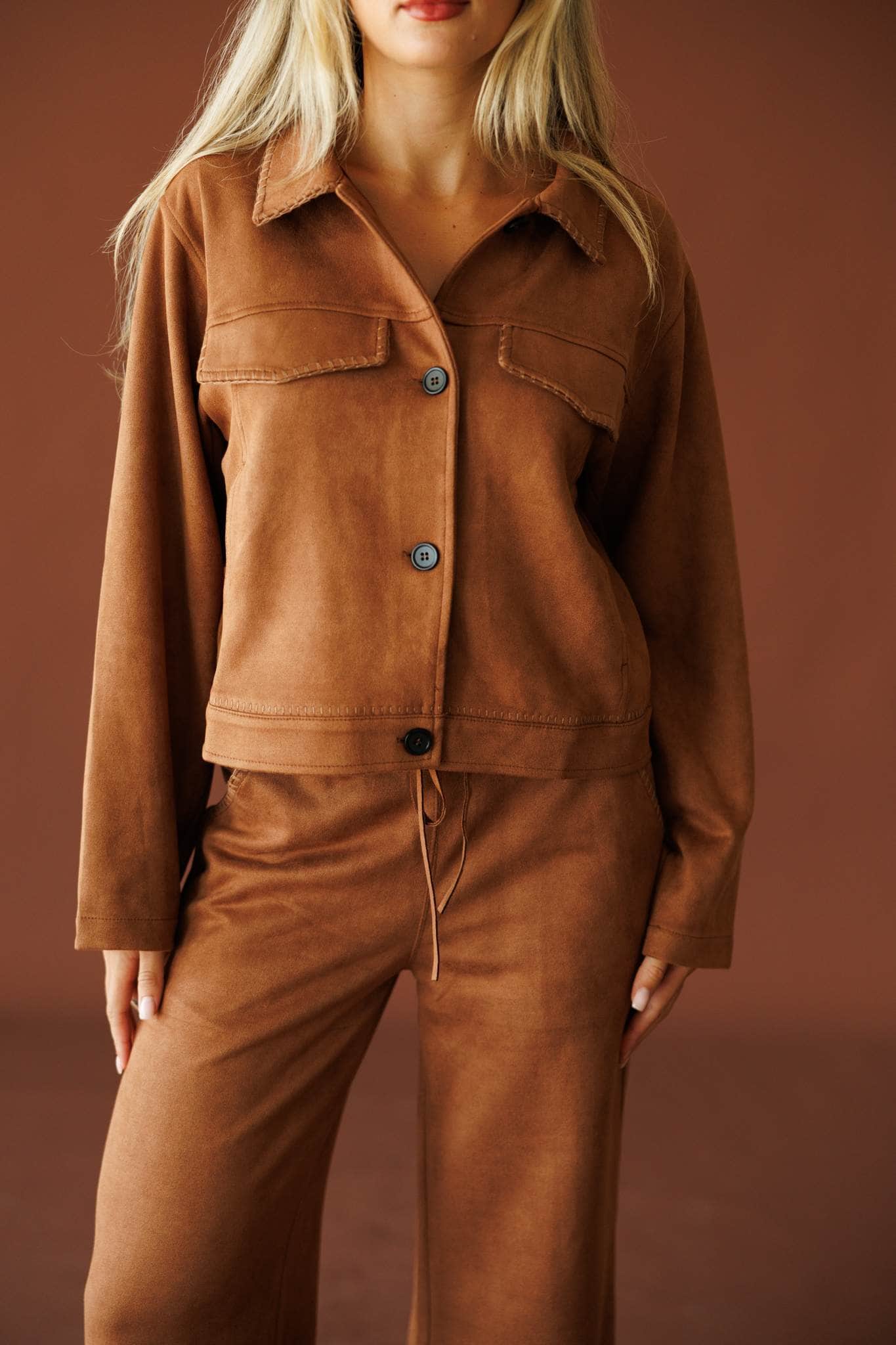 Modern Cowgirl Suede Jacket