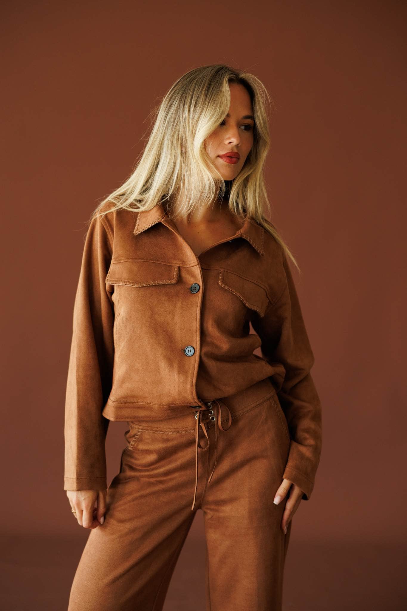 Modern Cowgirl Suede Jacket