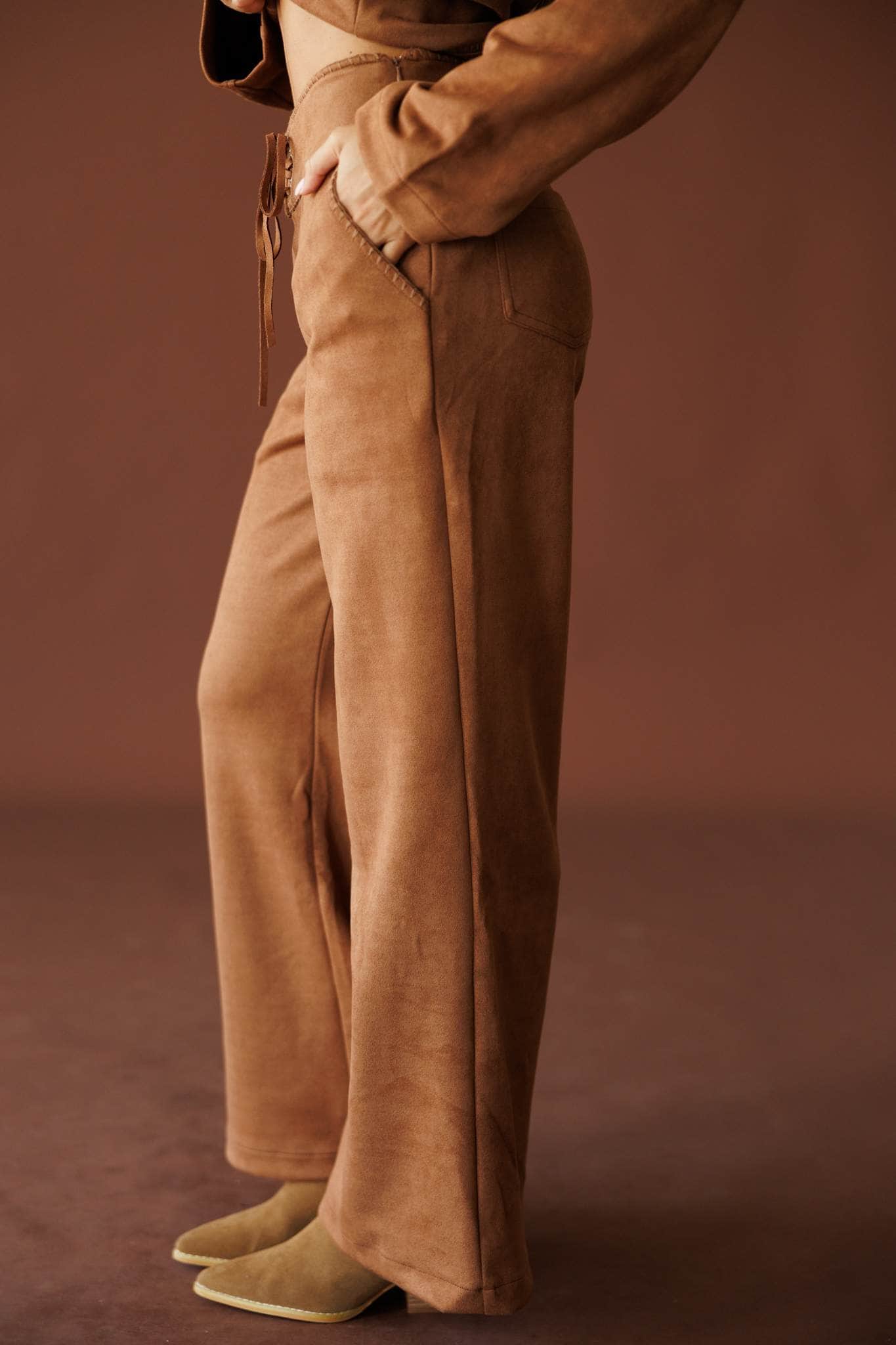 Modern Cowgirl Suede Pants