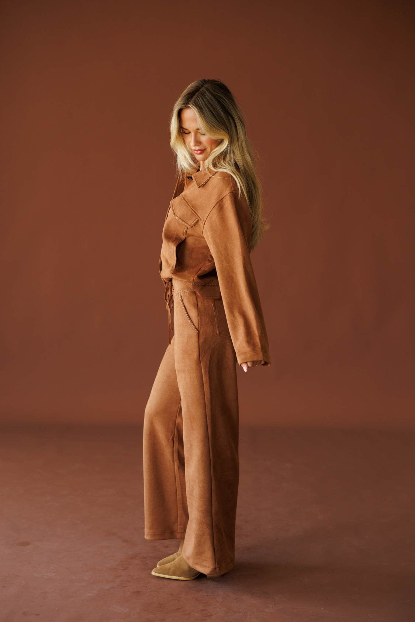 Modern Cowgirl Suede Pants