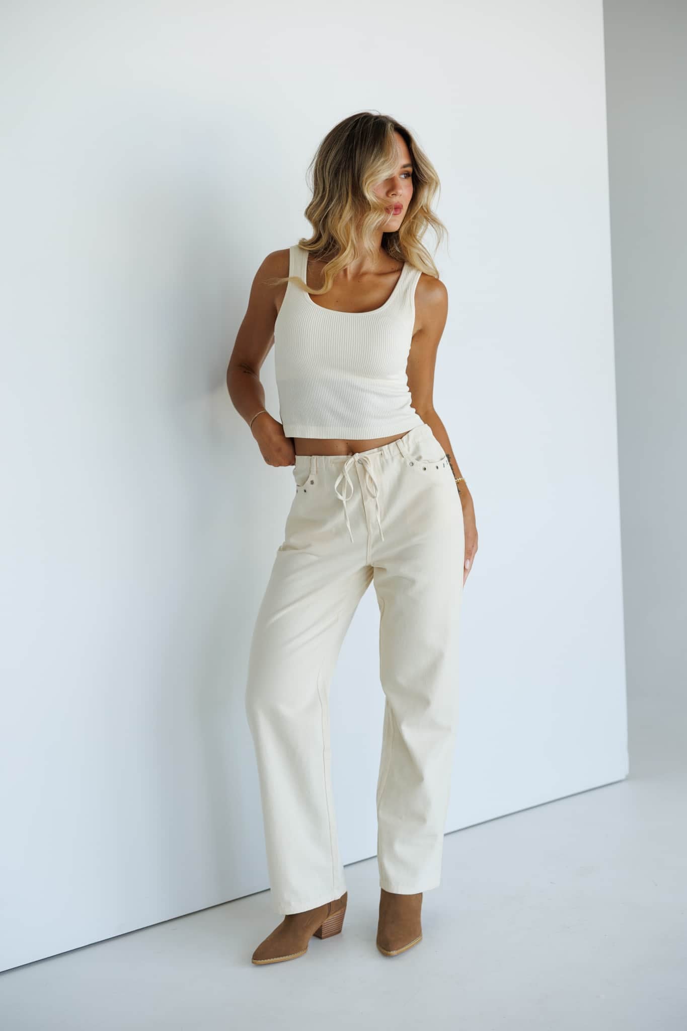 Lucky Break Eyelet Pants