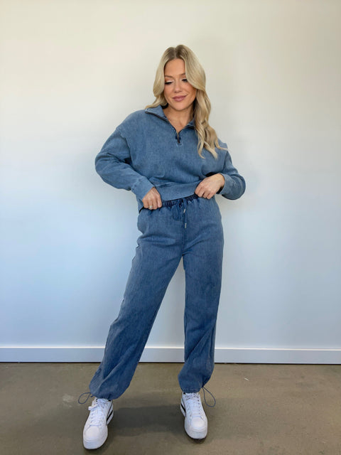 Denim Flair Jumpsuit – Lane 201