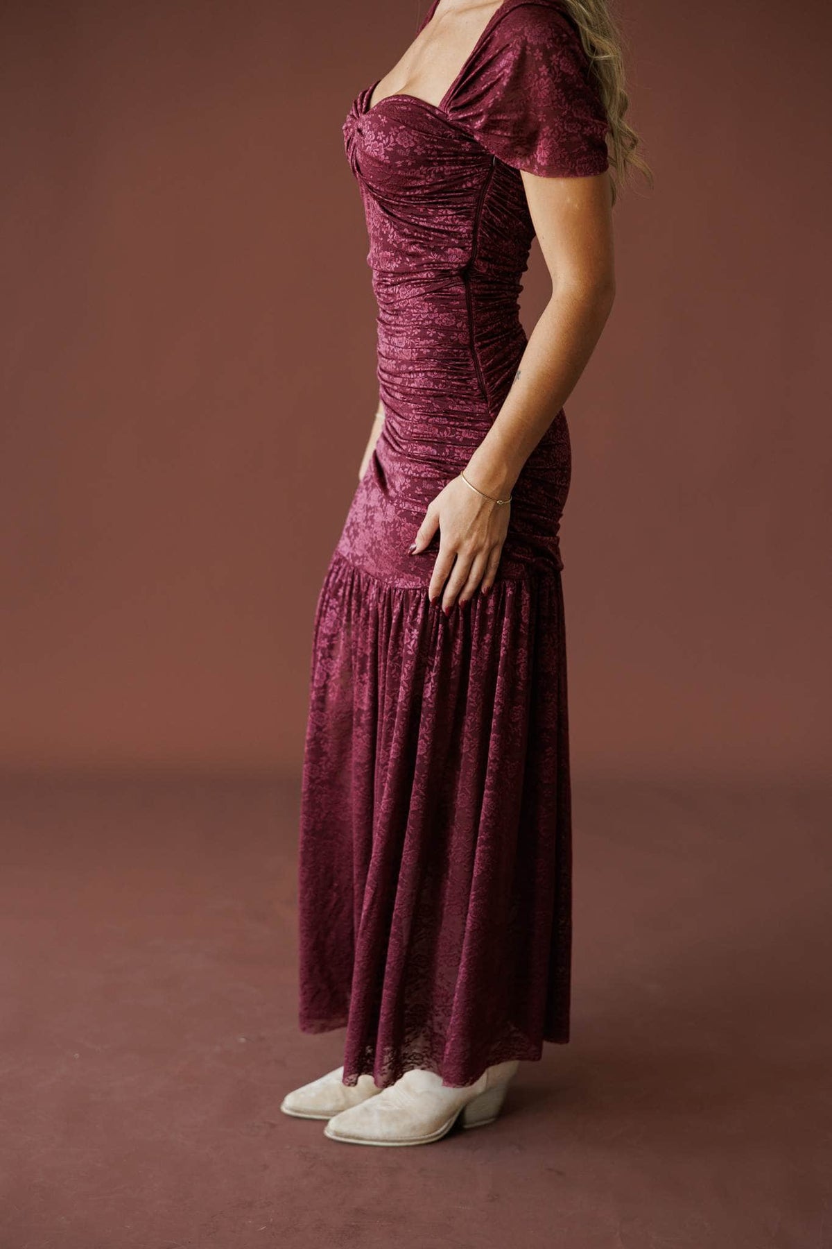 The Bordeaux Gown
