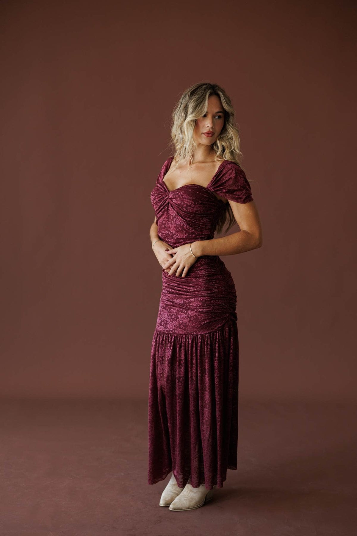 The Bordeaux Gown