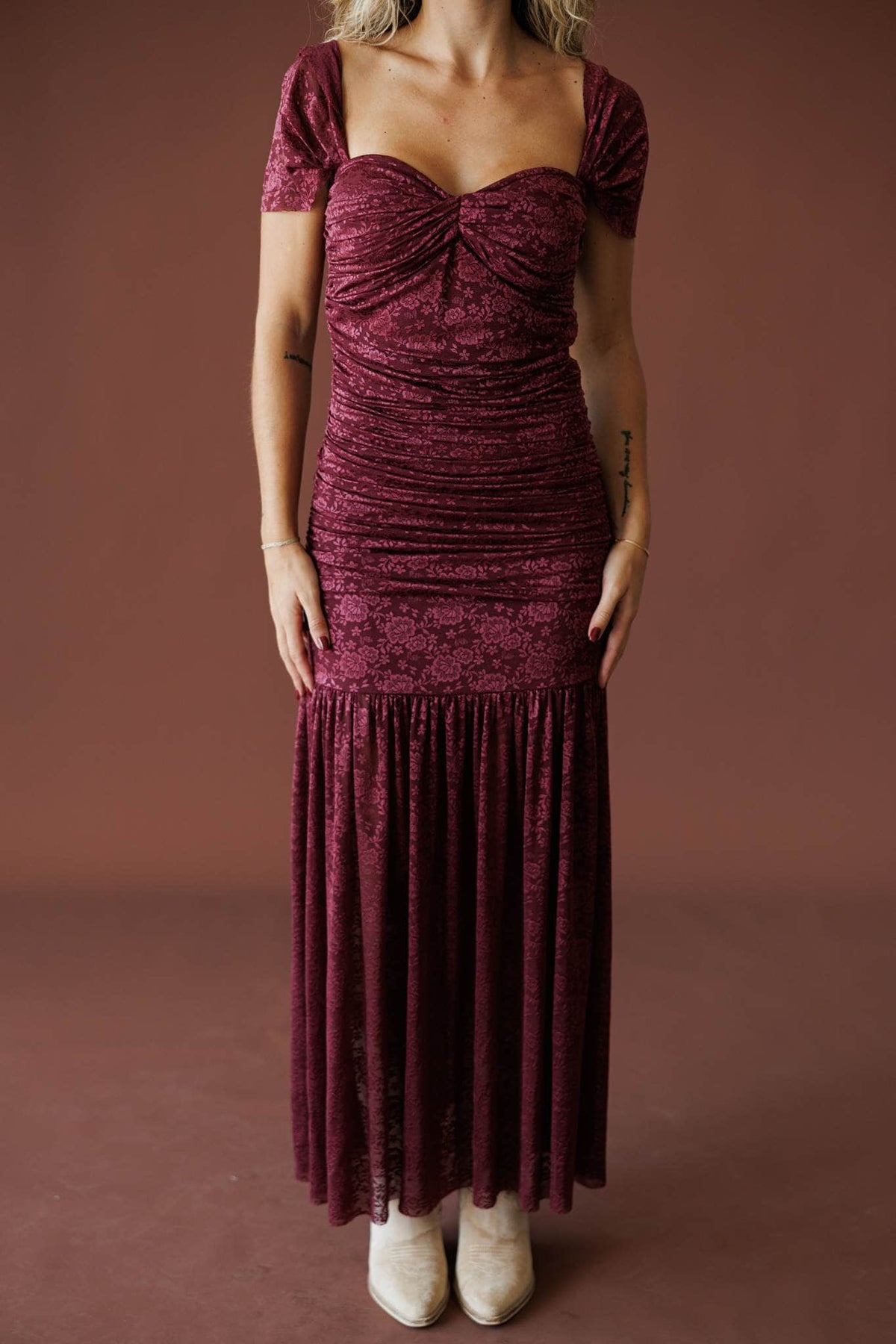 The Bordeaux Gown