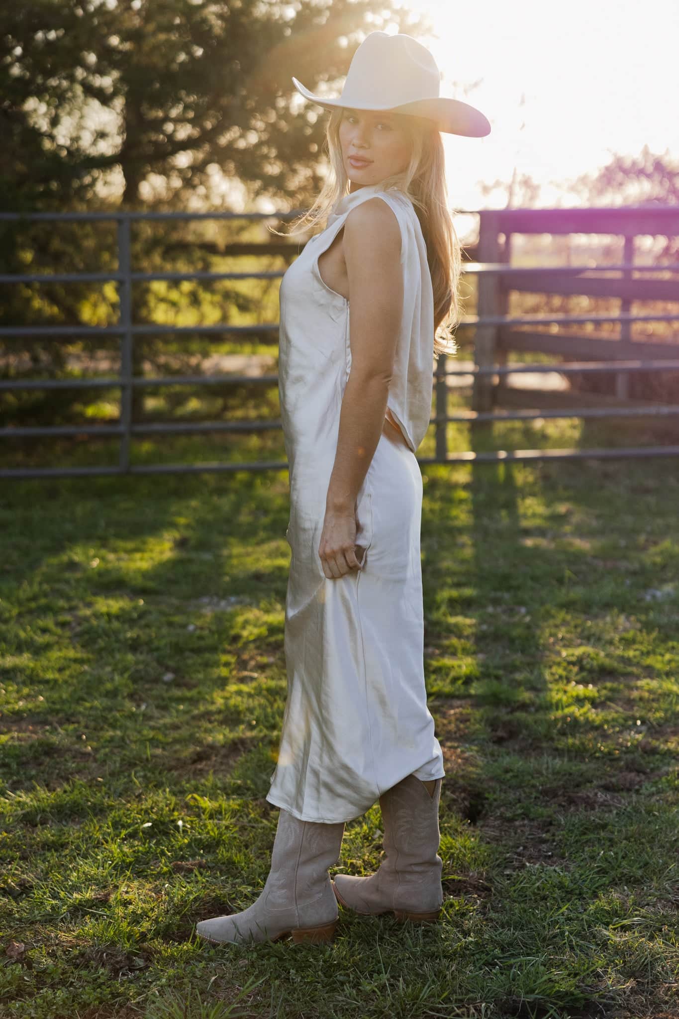 Night Before Satin Dress