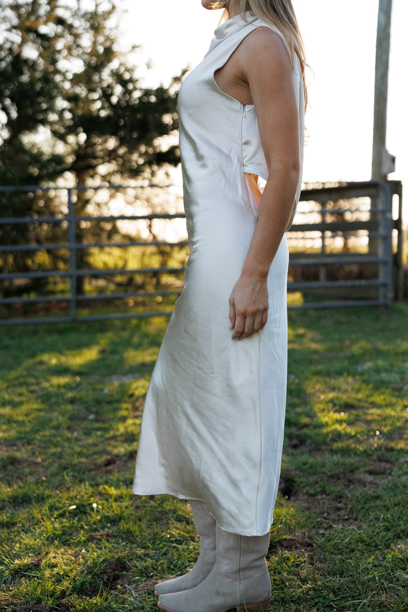 Night Before Satin Dress