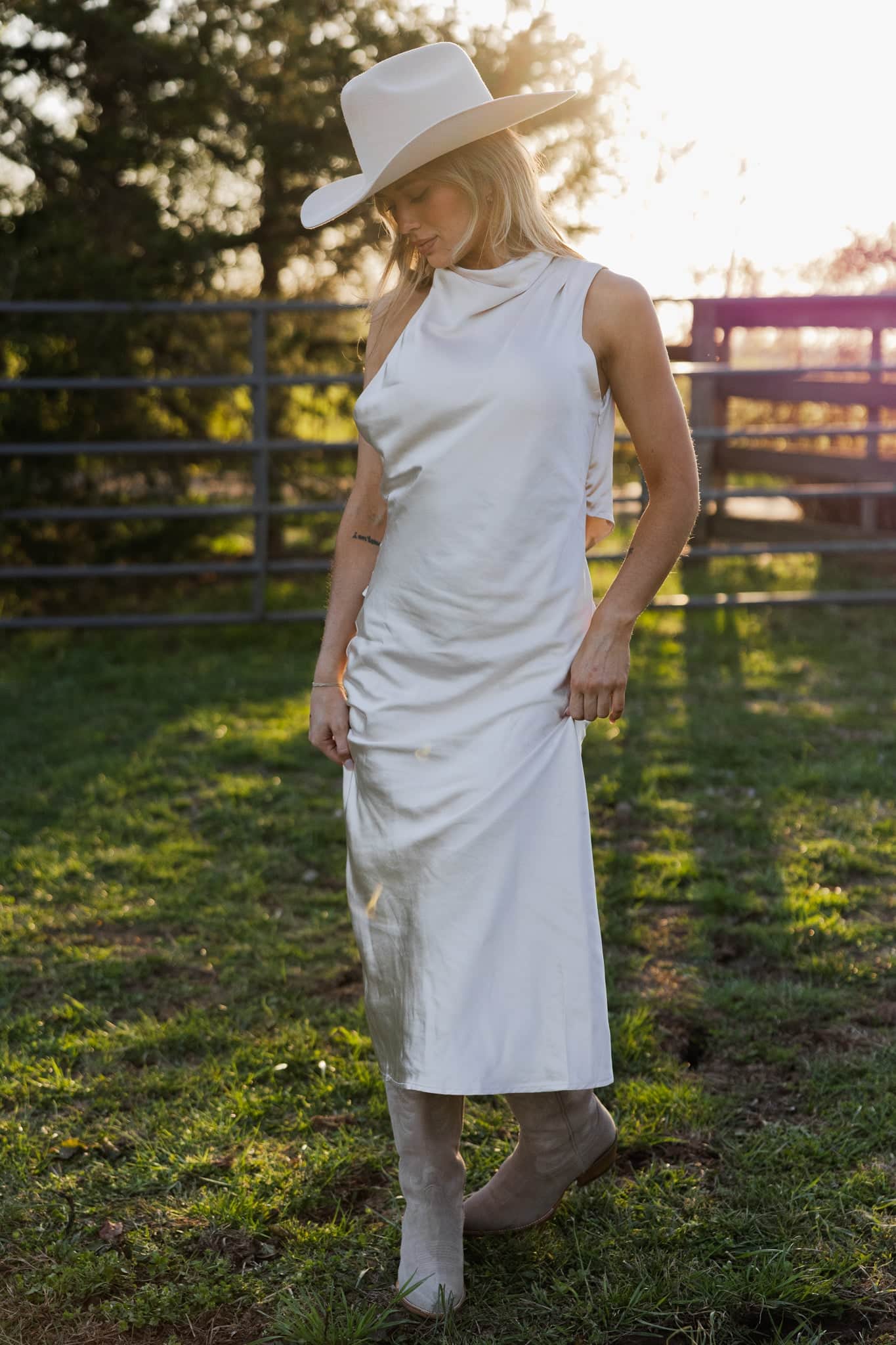 Night Before Satin Dress