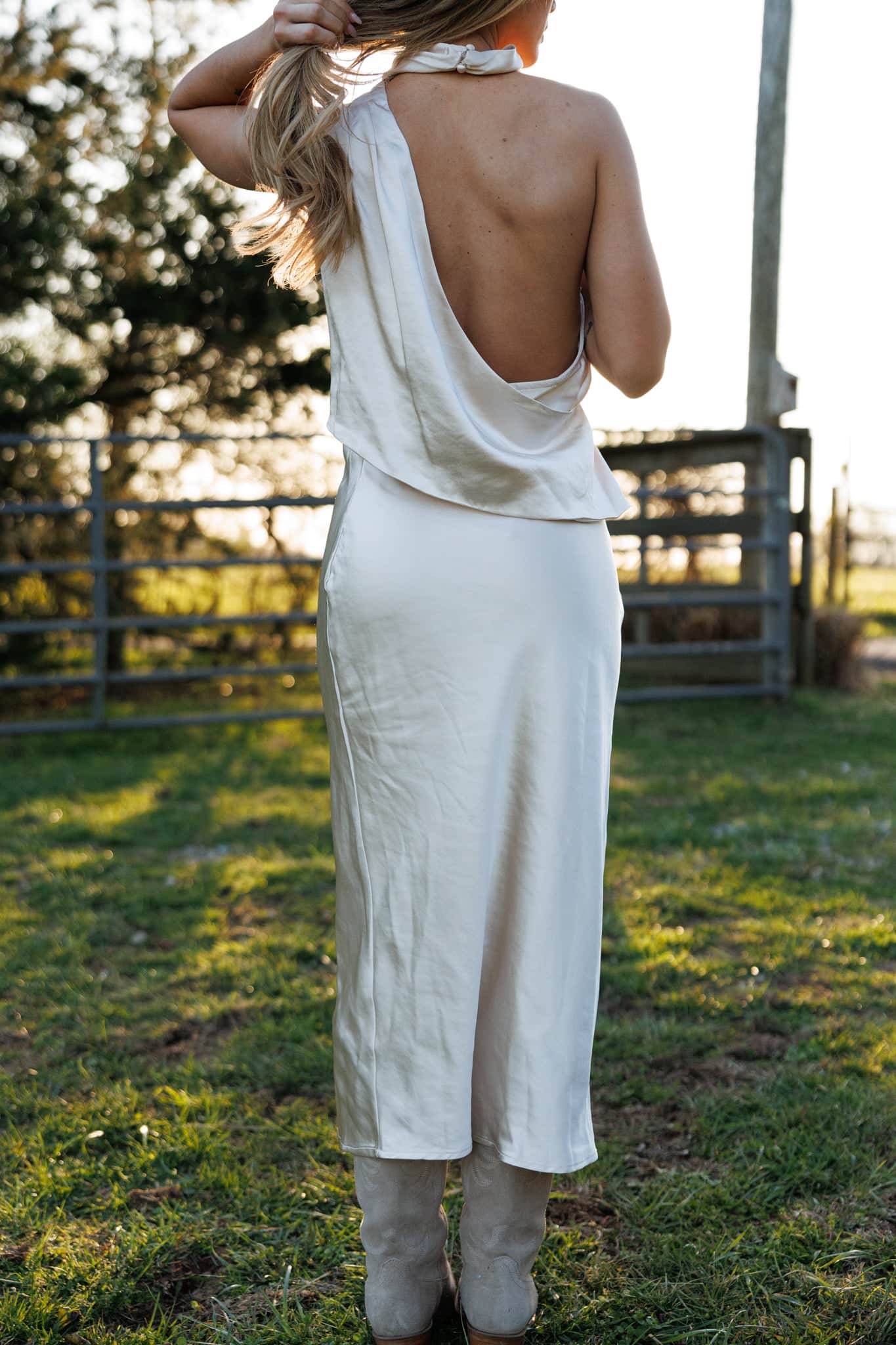 Night Before Satin Dress