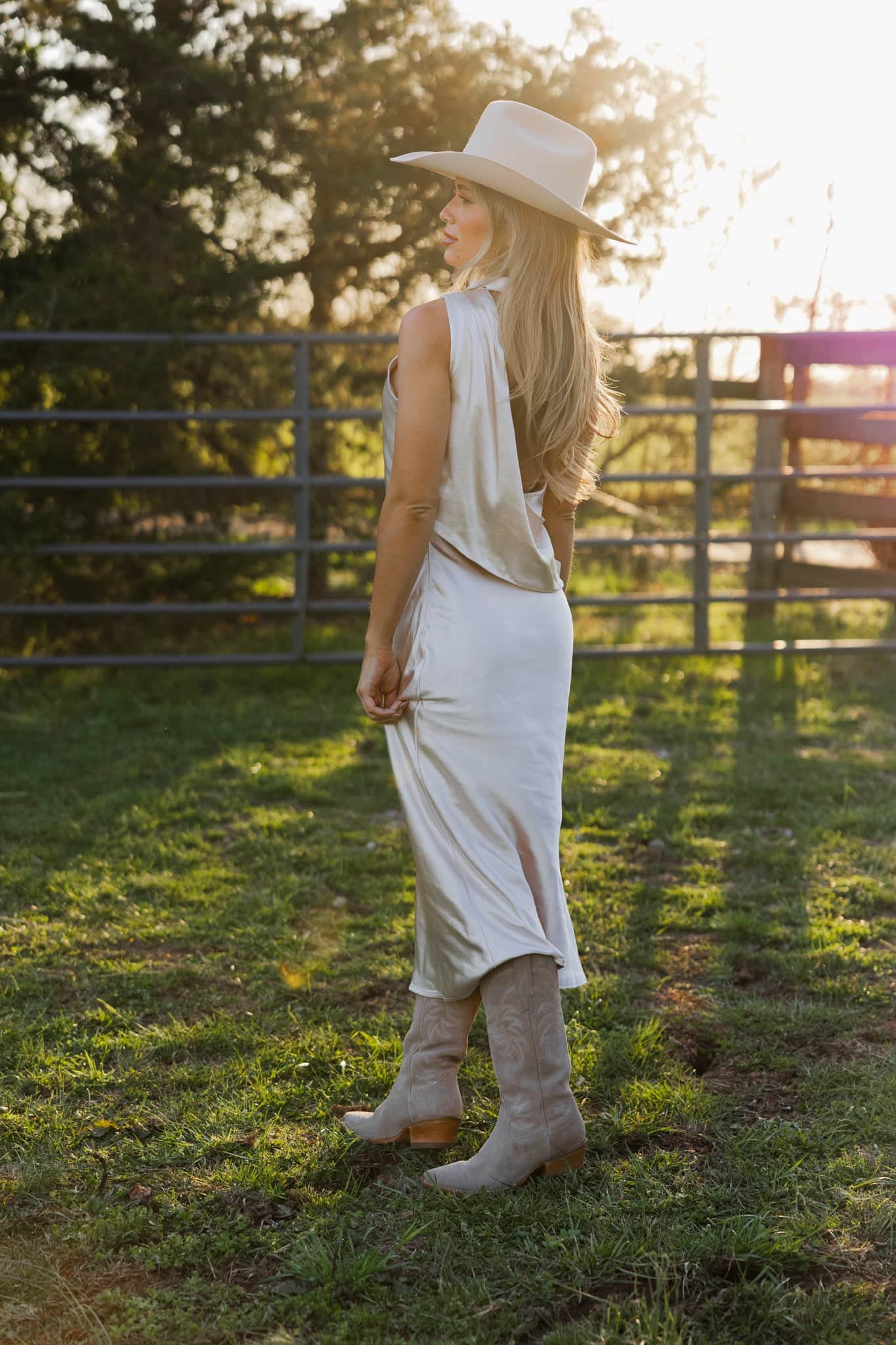 Night Before Satin Dress