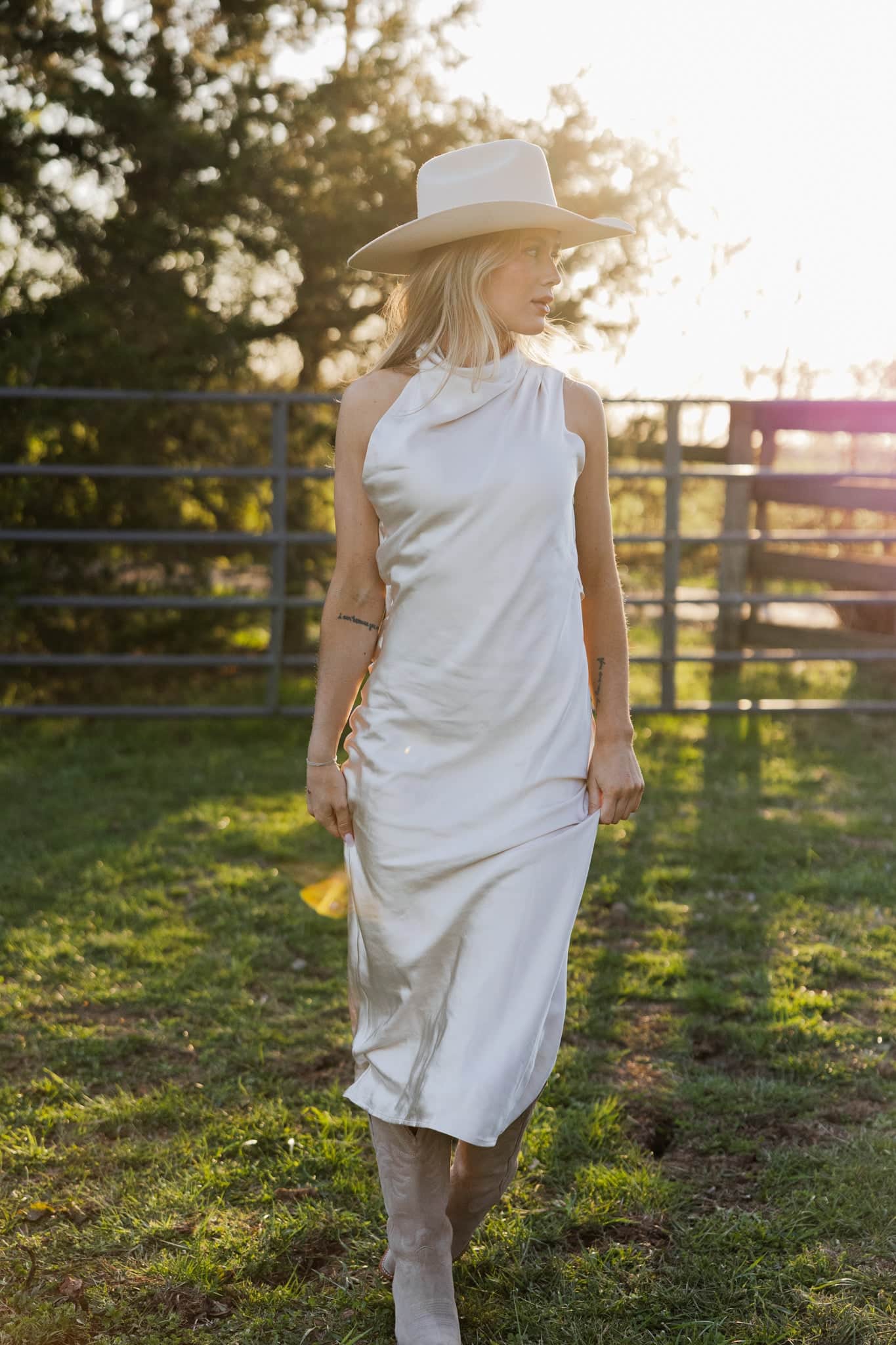 Night Before Satin Dress