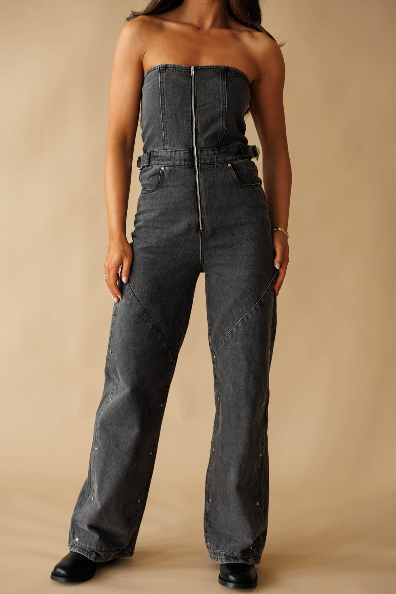 Outlaw Energy Denim Jumpsuit