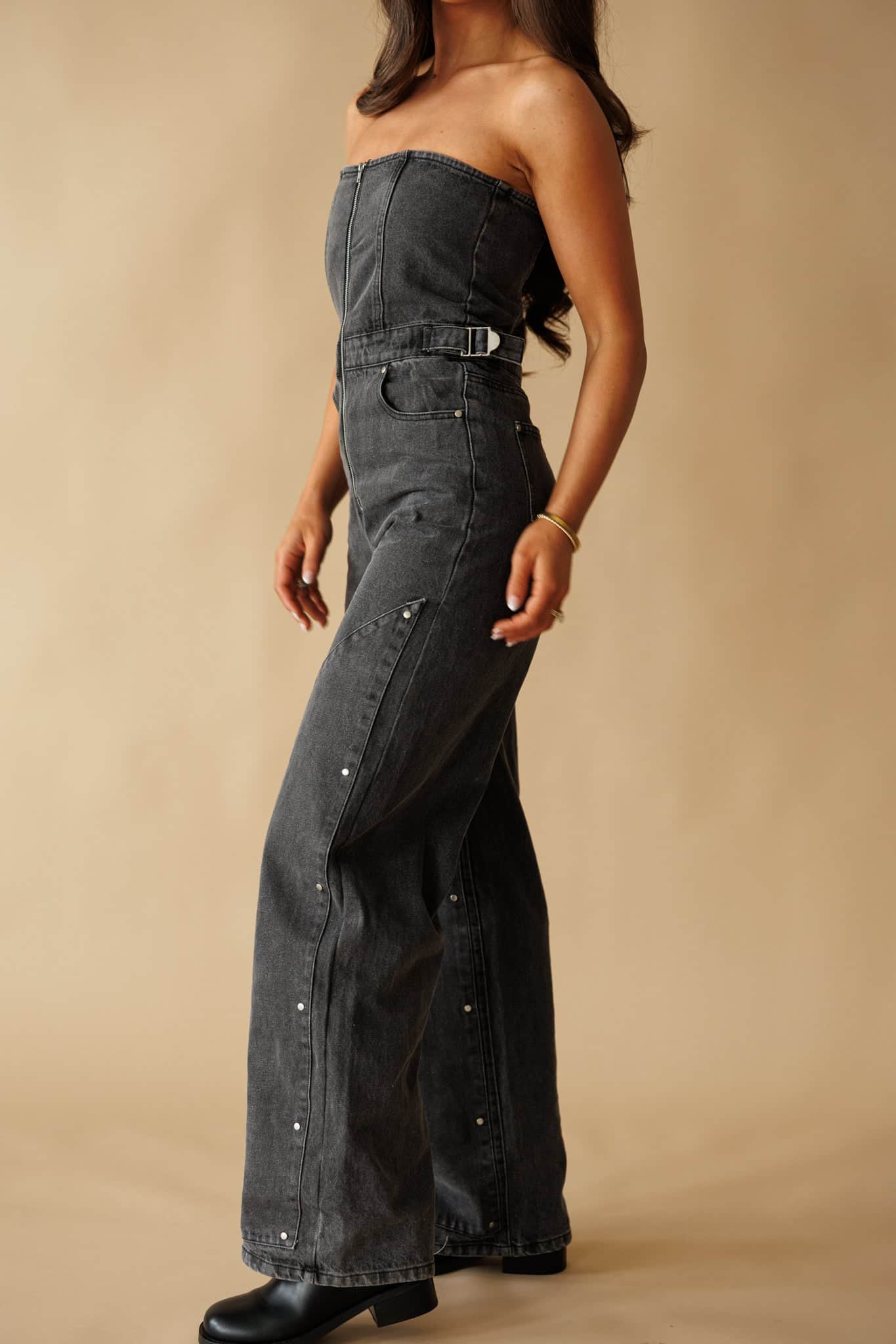 Outlaw Energy Denim Jumpsuit