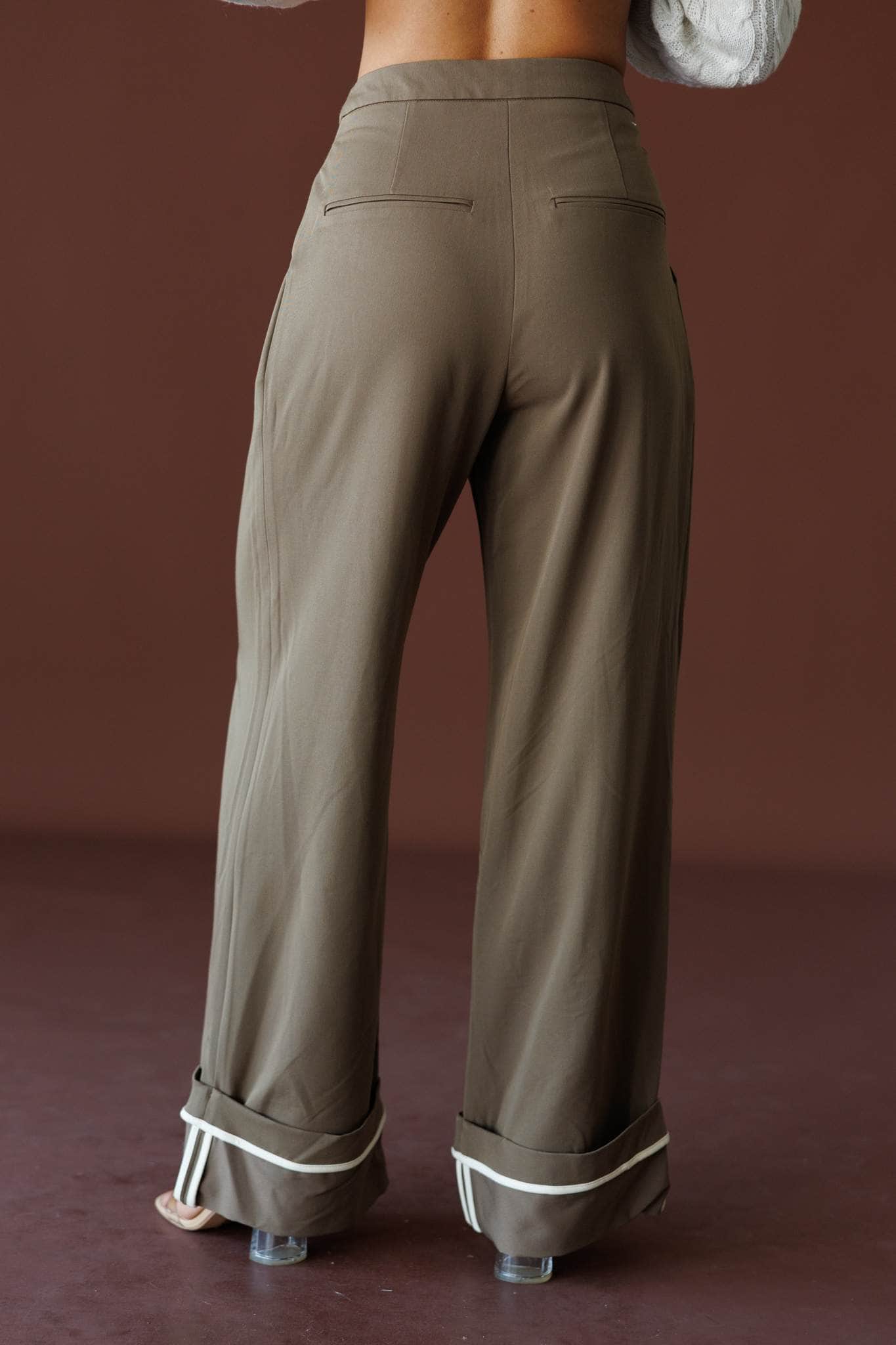 Nine To Five Cuffed Trousers