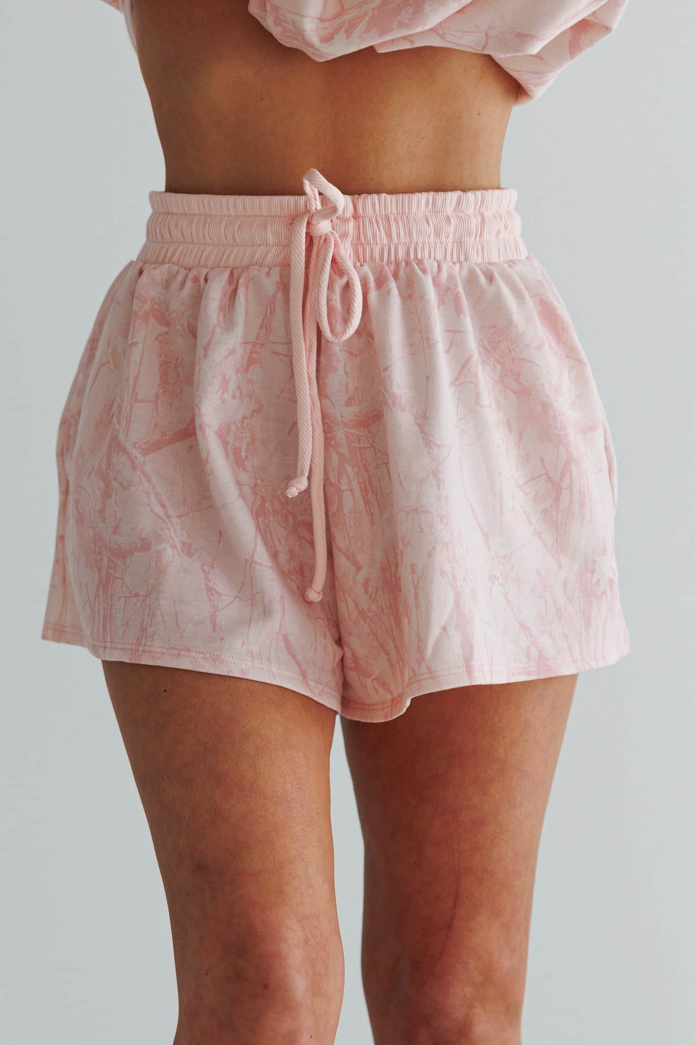 Blush Camo Shorts