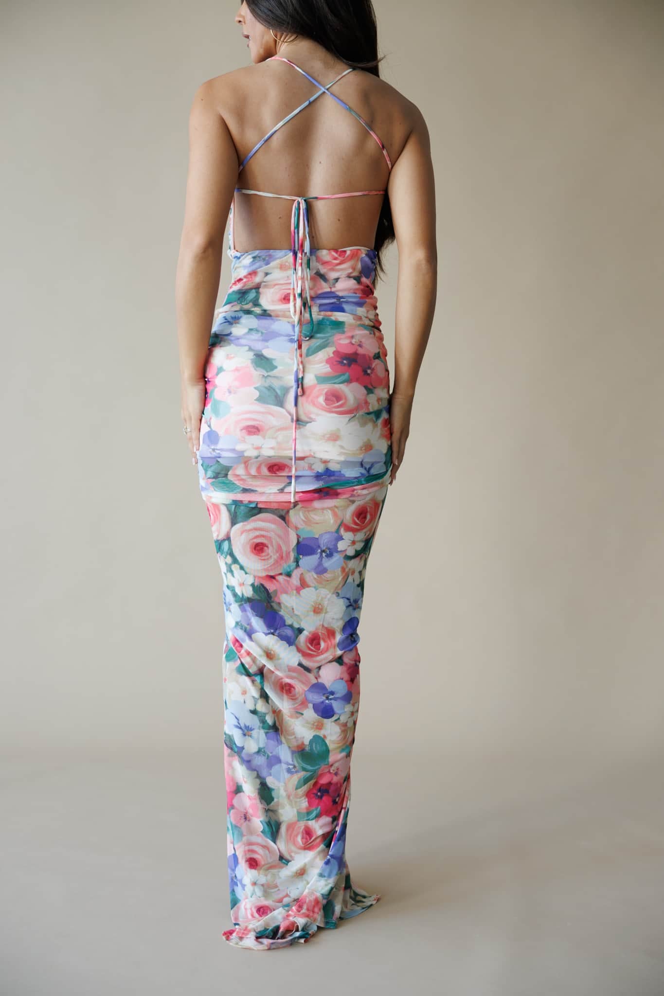 Petal Rush Maxi Dress