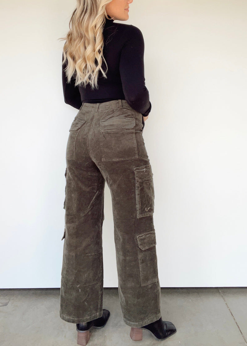 PI5928LA corduroy cargo pant Fore Collection
