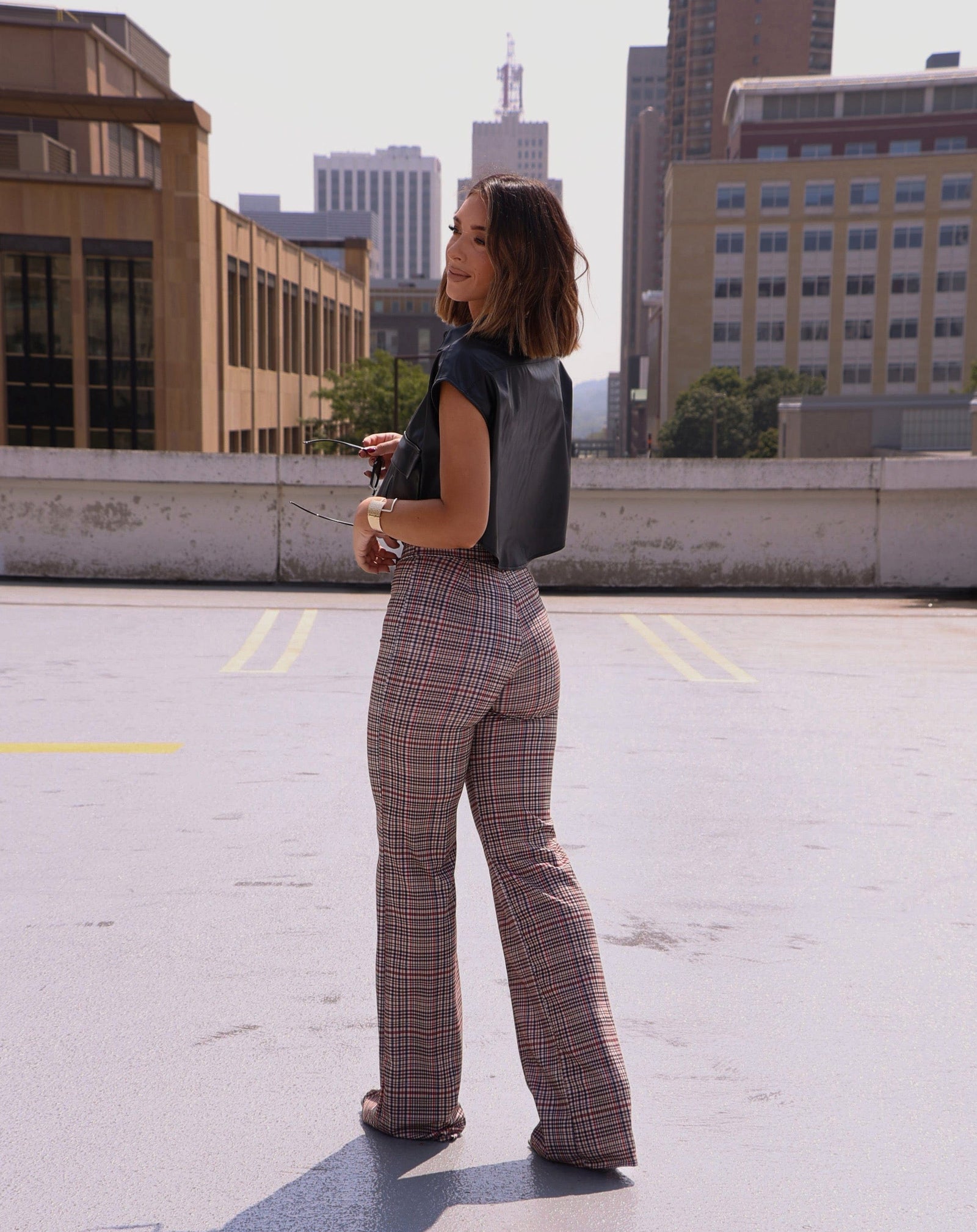 ALWAYS ABOUT YOU WOVEN PANTS
