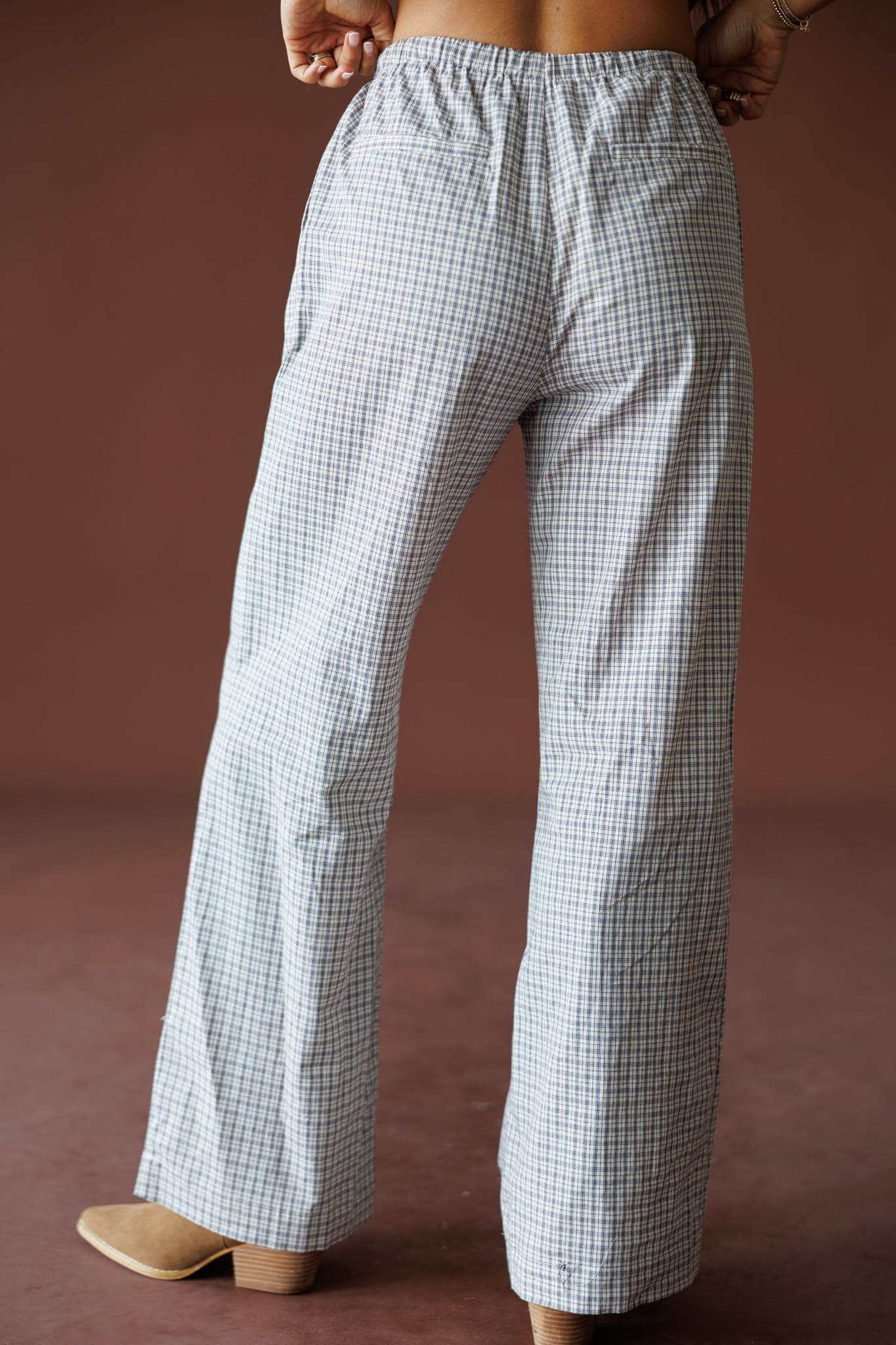 Plans Changed Check Pants