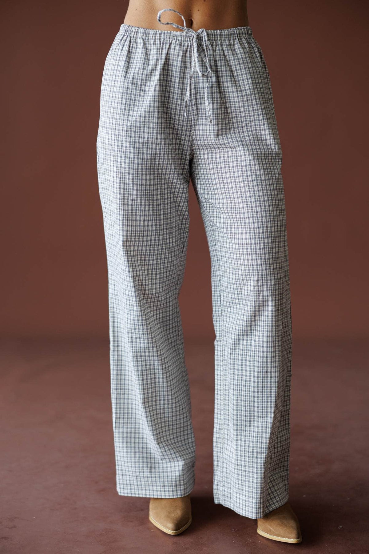 Plans Changed Check Pants