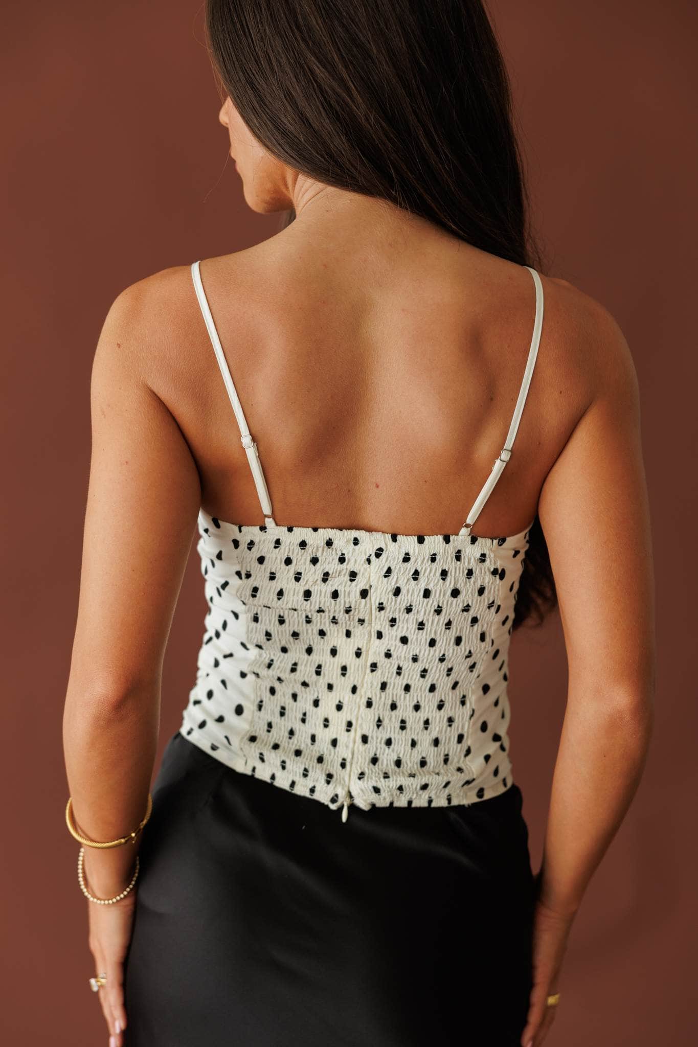 Small Talk Bustier Top