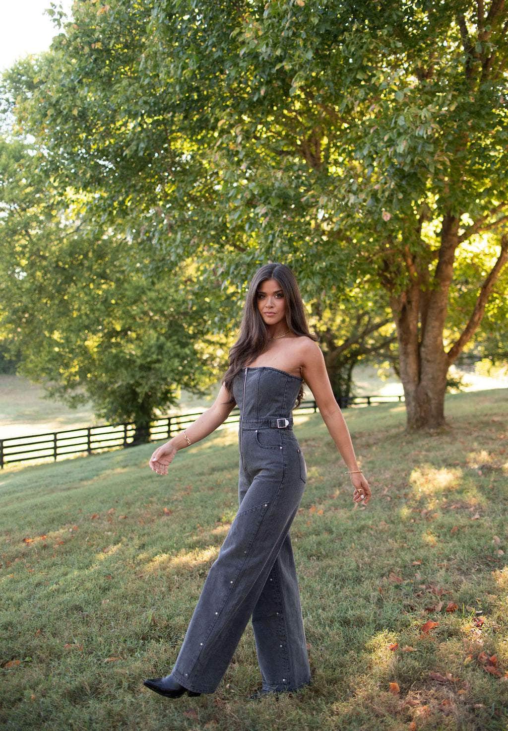 Outlaw Energy Denim Jumpsuit