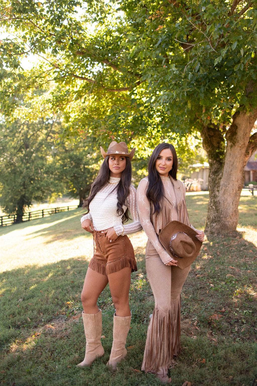 Loretta Lace Up Shorts