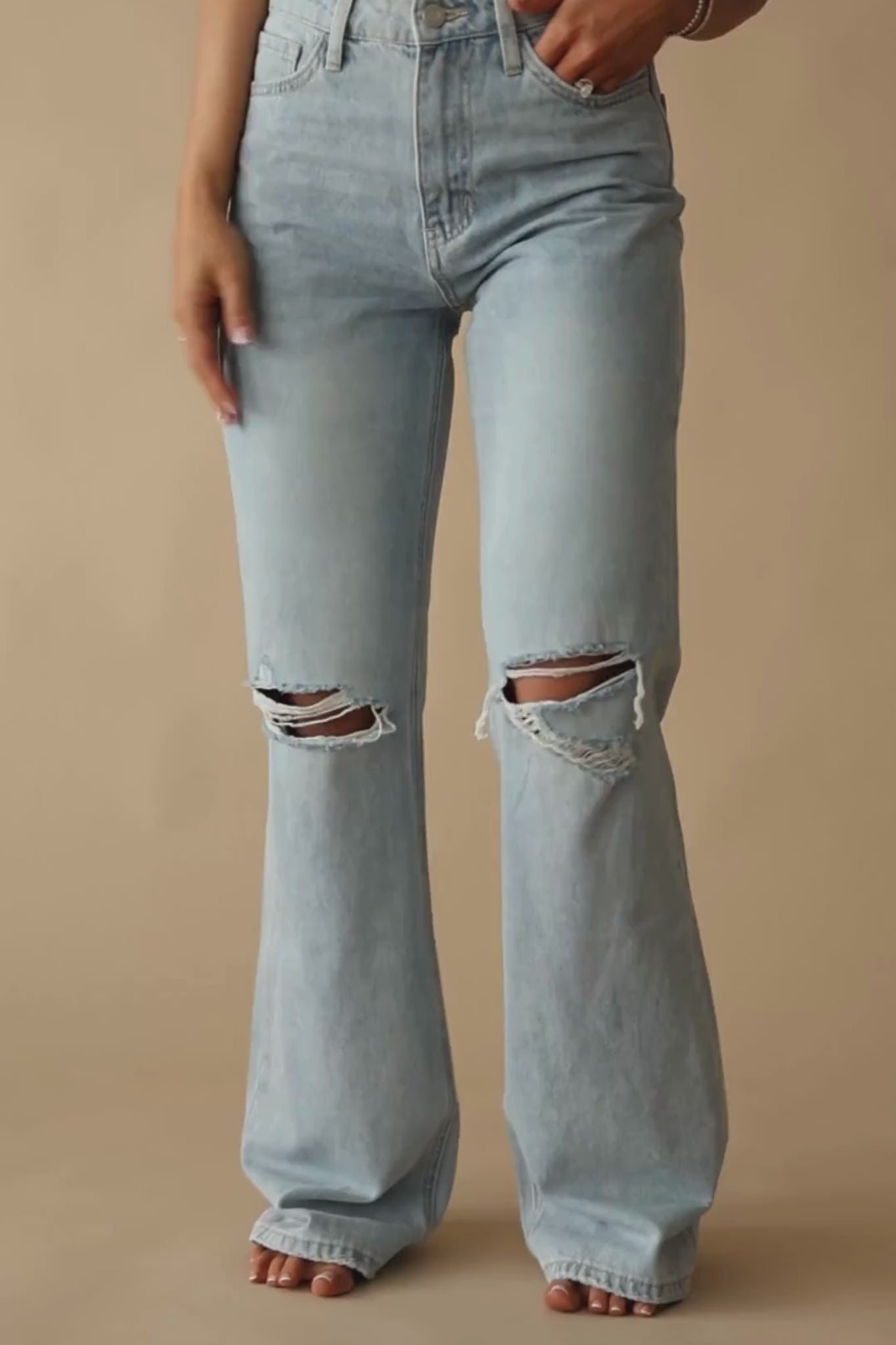 Vintage Flare Pants | High-Rise Flare Jeans | Lane 201