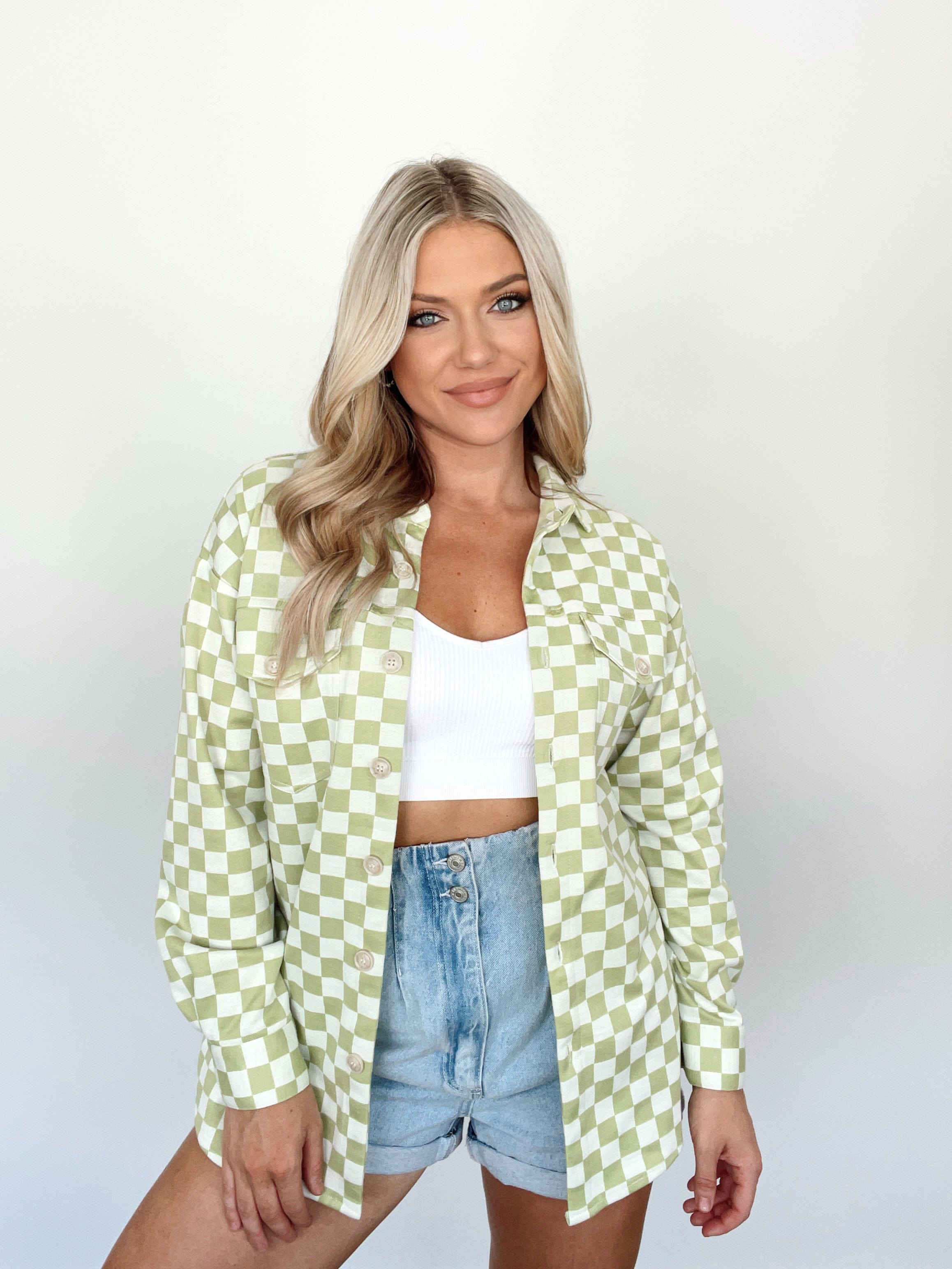 PSJ1288 pistachio jacket BaeVely