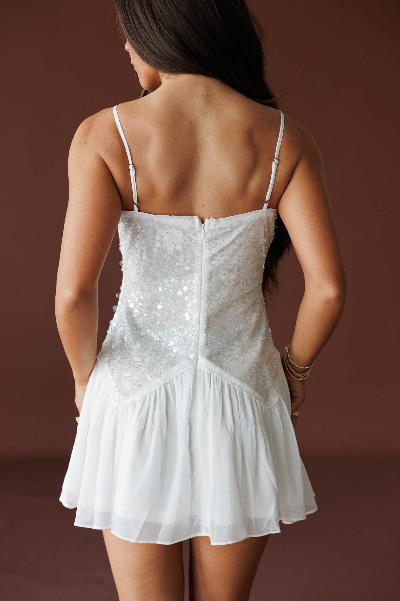 Rhinestone Sky Dress