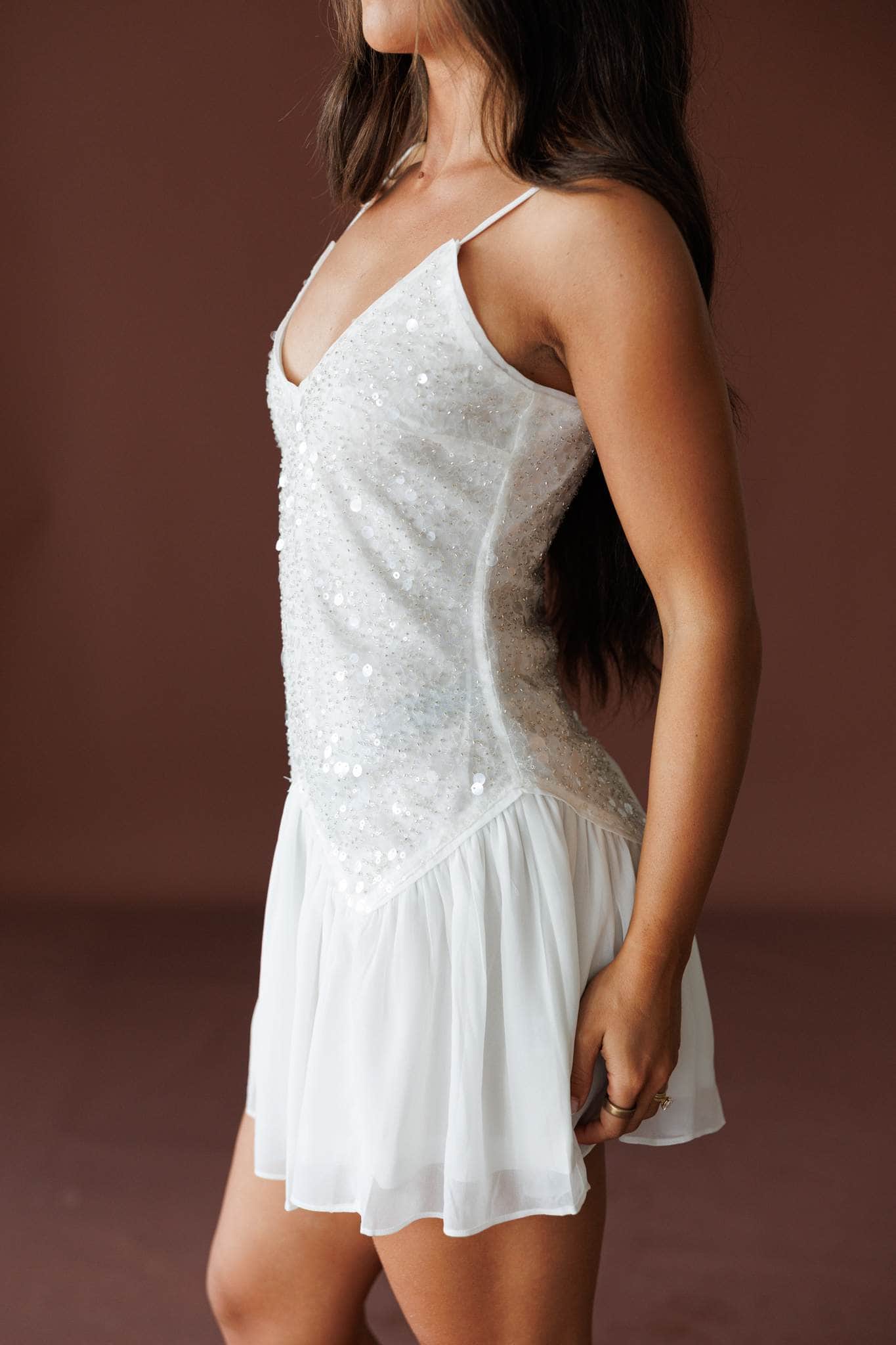 Rhinestone Sky Dress