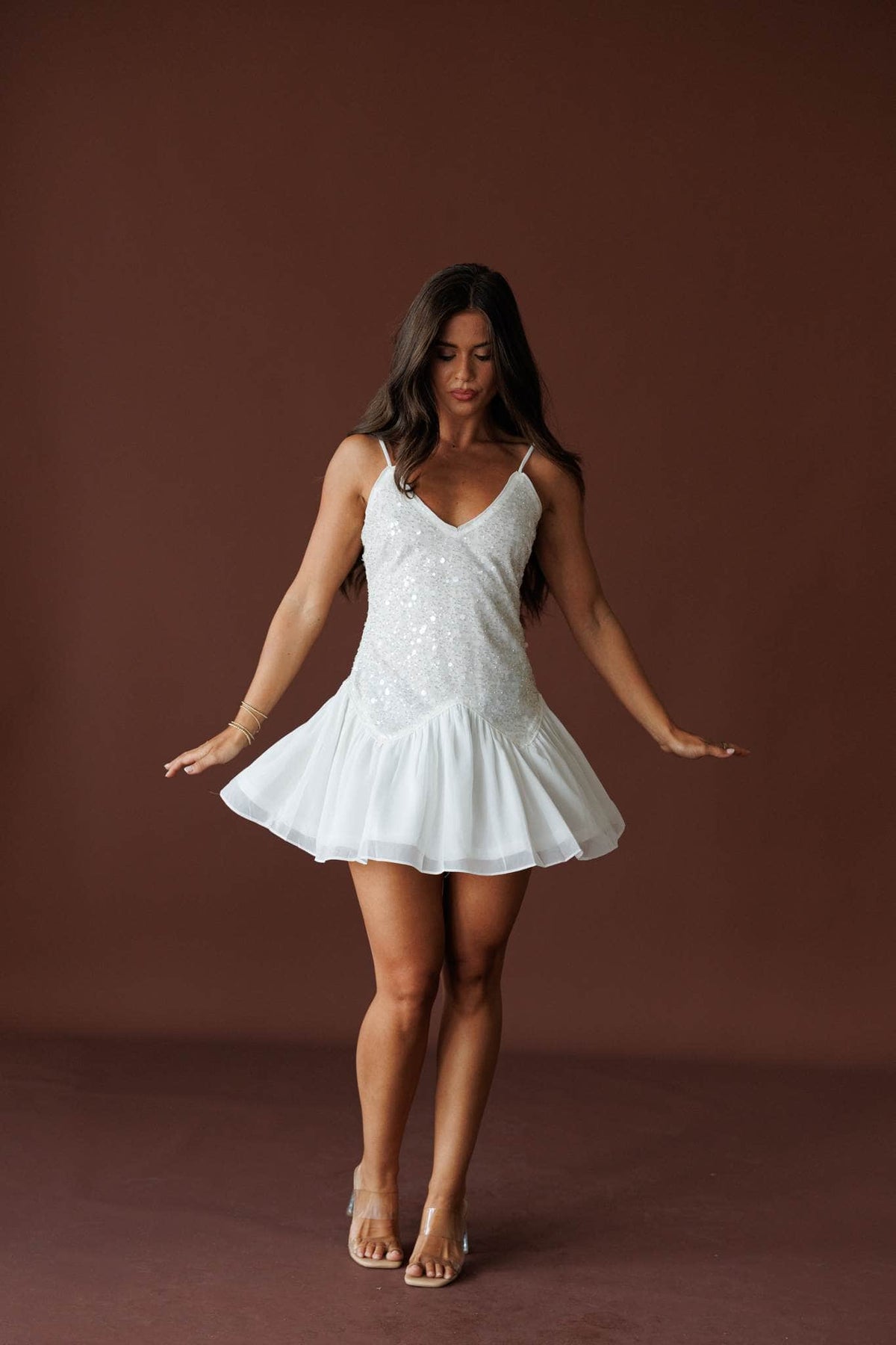 Rhinestone Sky Dress