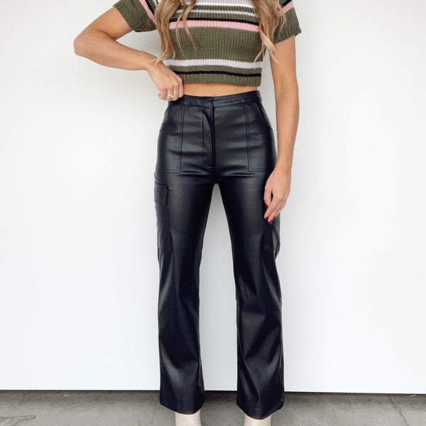 Editorial Leather Pant