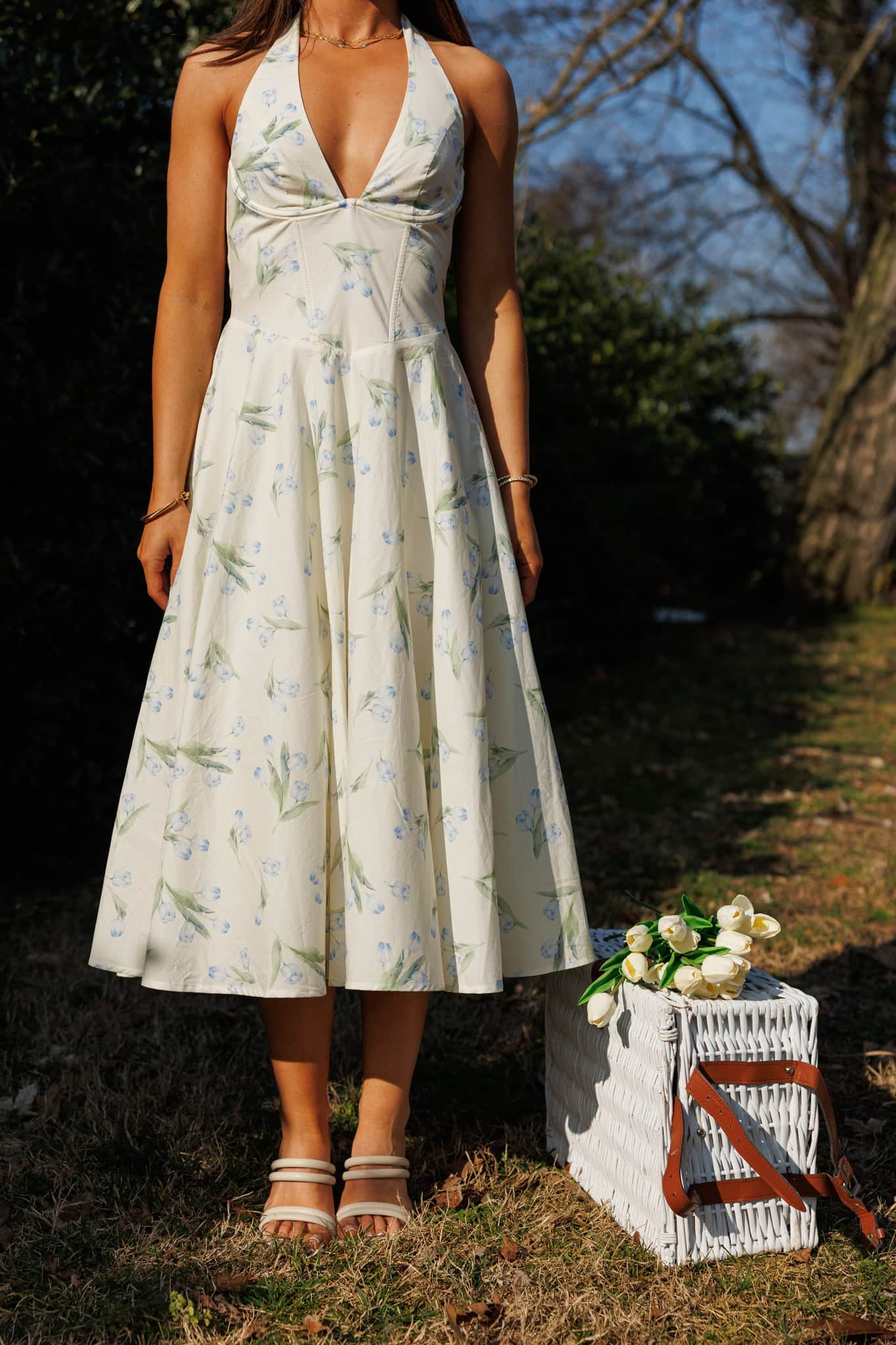 Southern Story Midi Dress