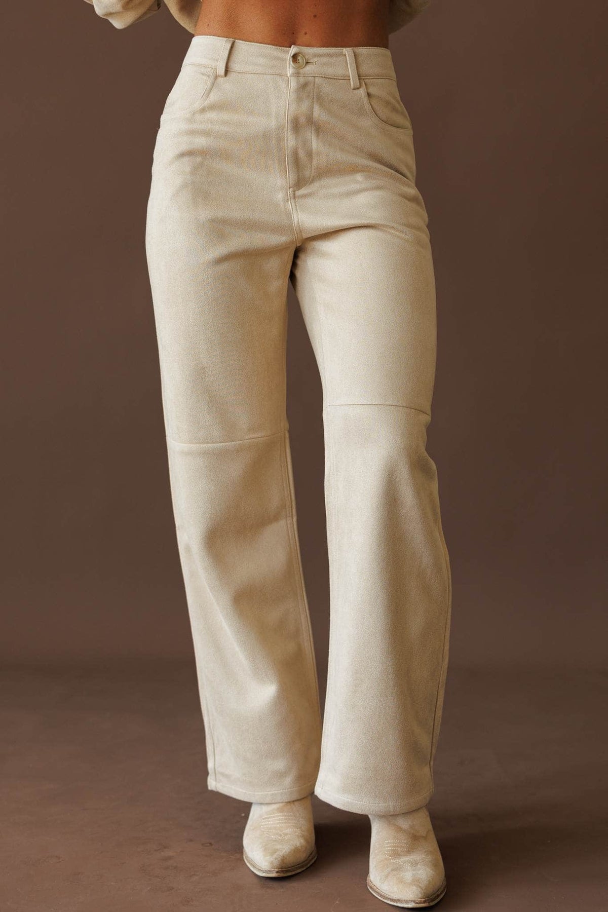 Tailored trousers, front view