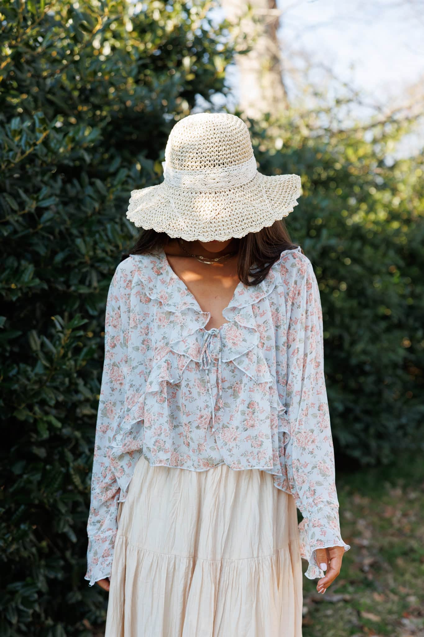 Sweet Grace Ruffle Top