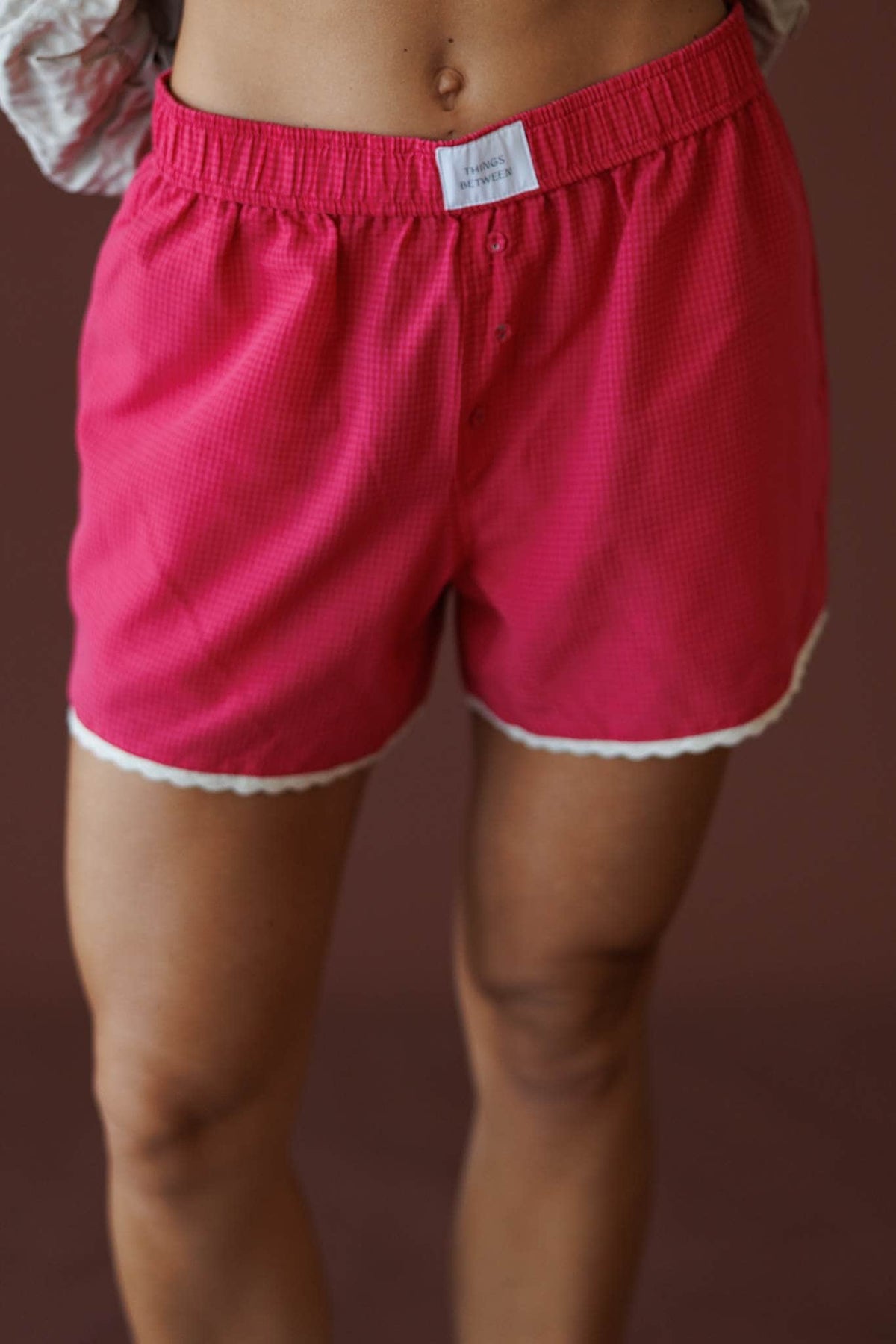 Crochet Hem Boxer Short