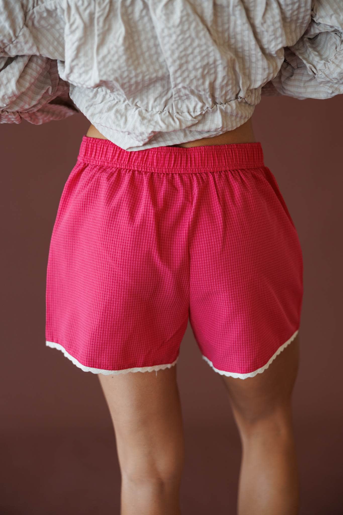 Crochet Hem Boxer Short