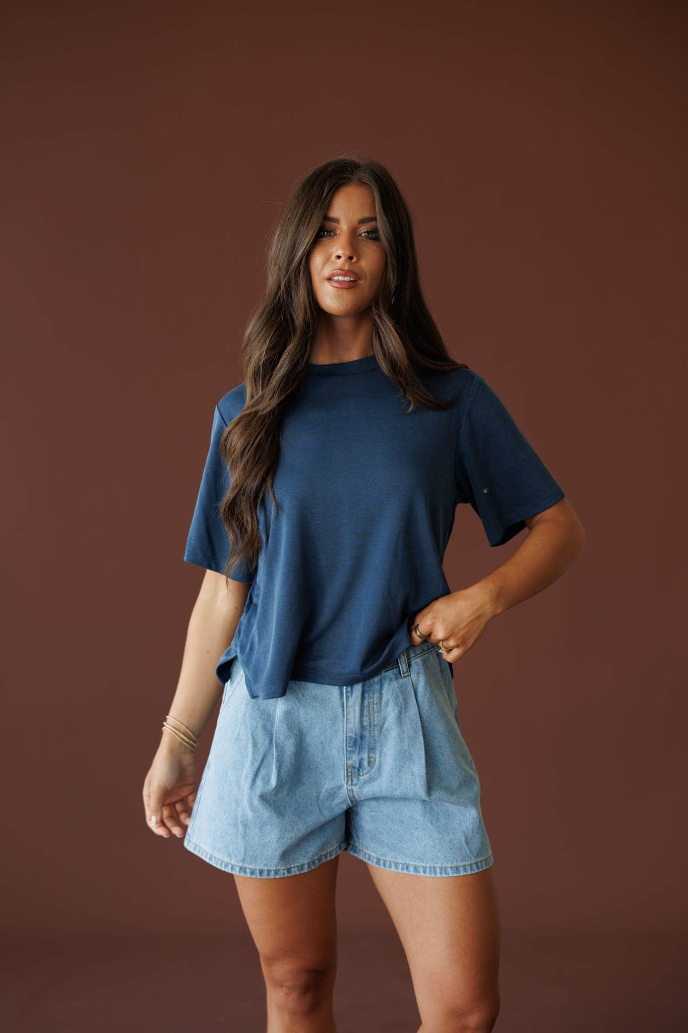 Washed Modal Tee
