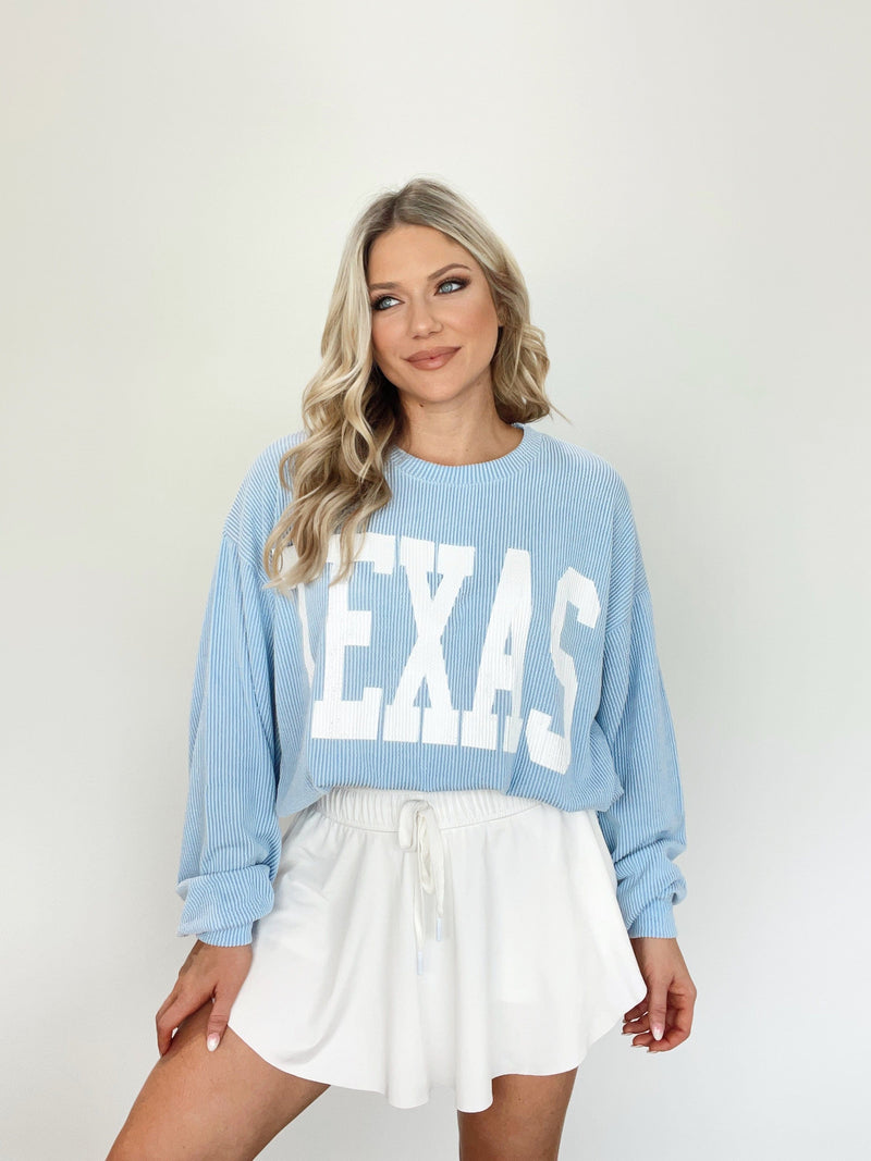 Bucketlist Texas Graphic Sweatshirt S Spice by Lane 201