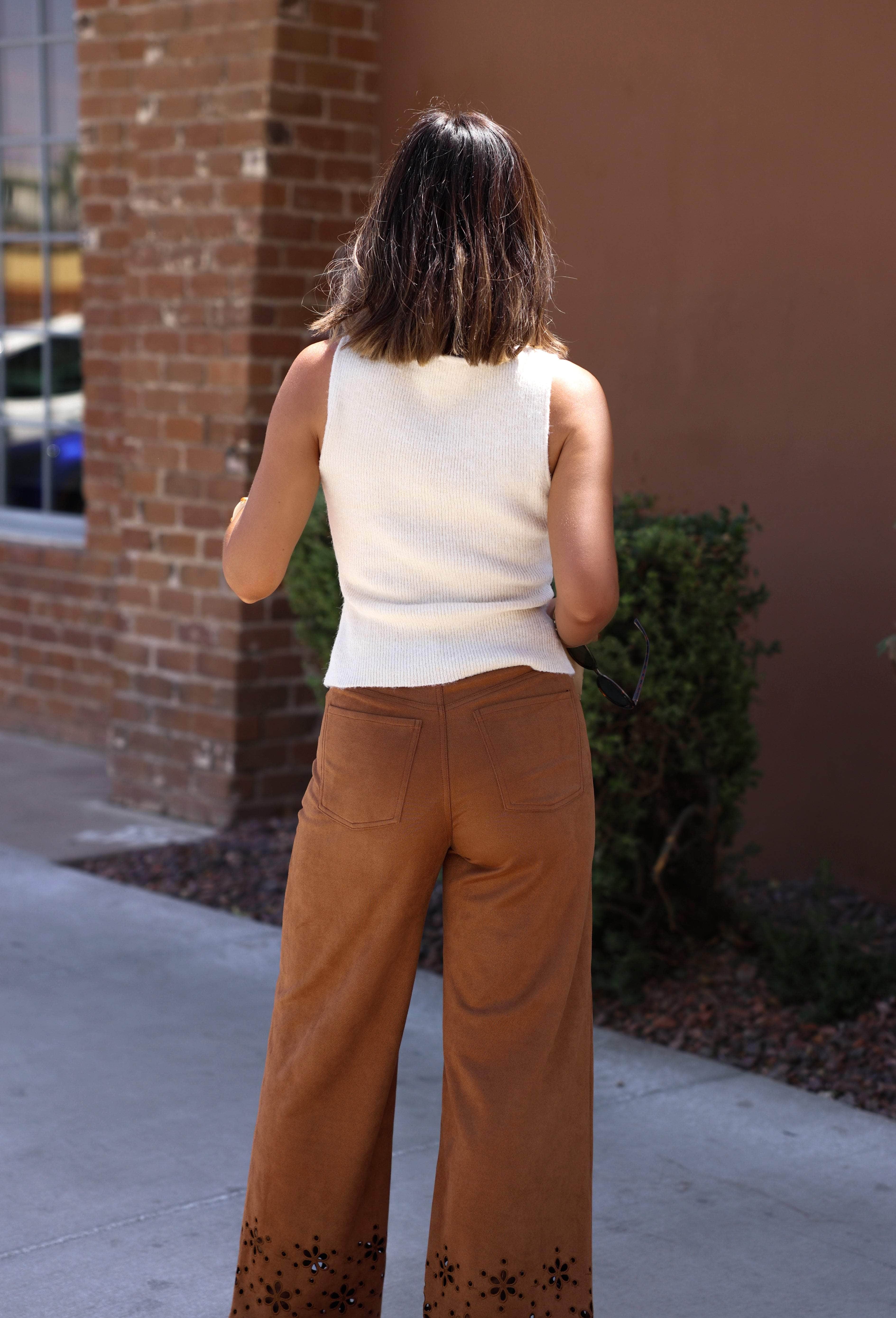 Brushed Boat Neck Knit Top